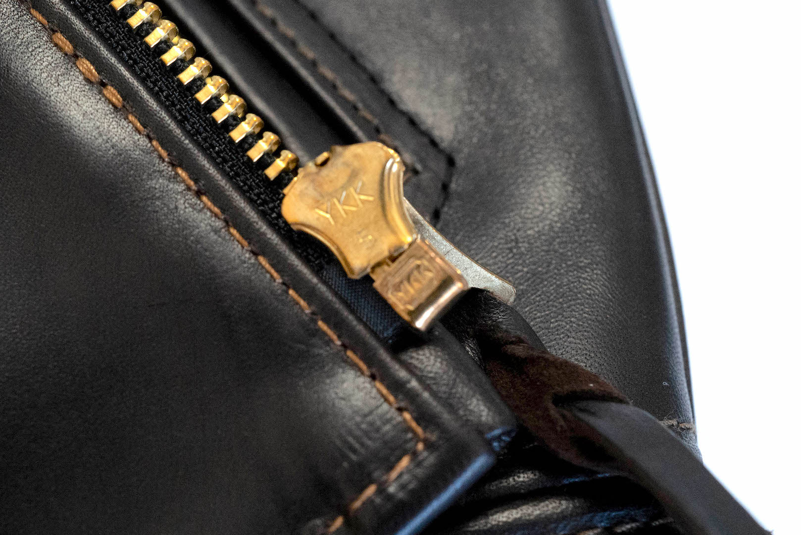 The Flat Head Horsehide 50s Single Riders Jacket (Black Tea-Cored)