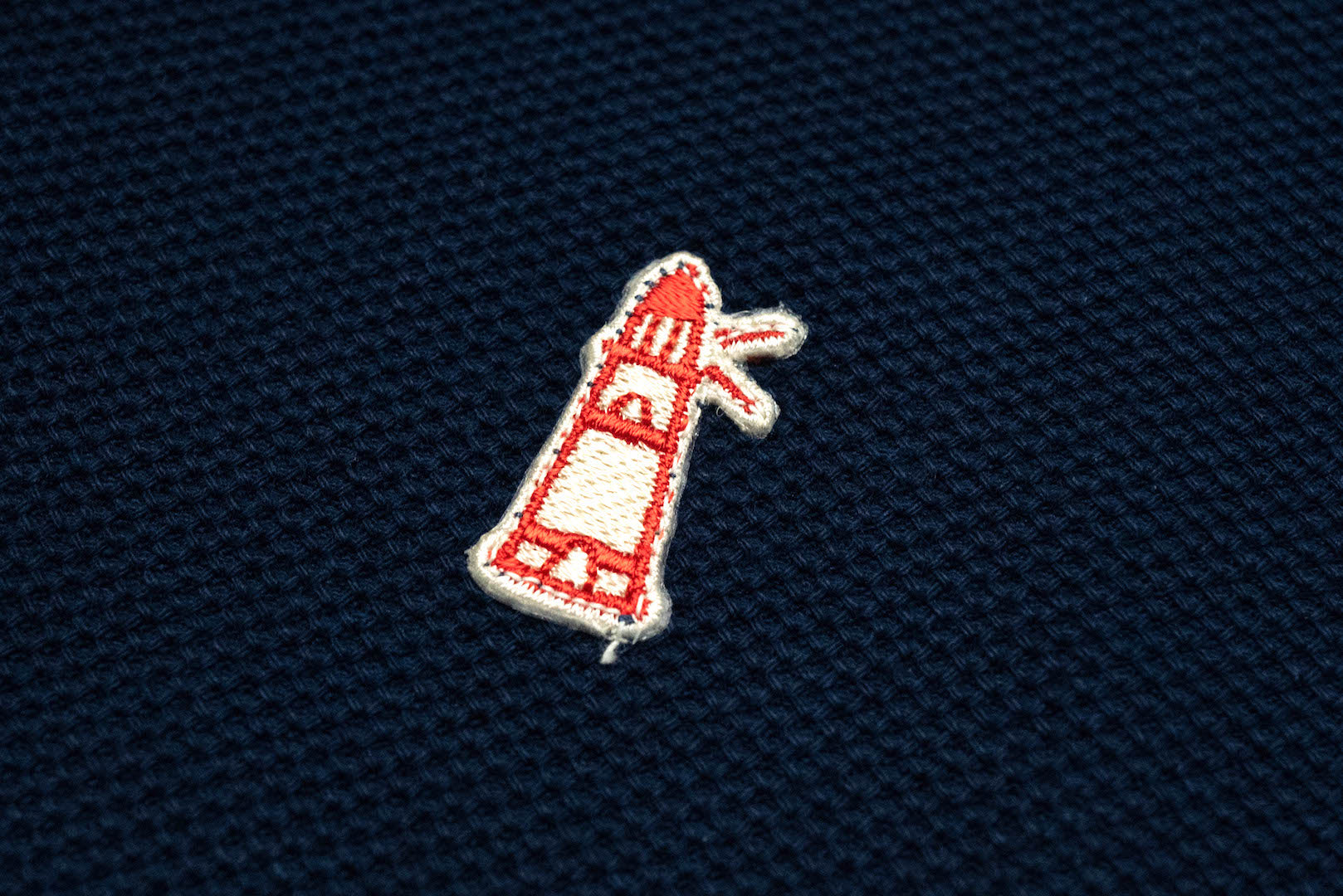 Boncoura Heavyweight Polo Shirt (Navy)