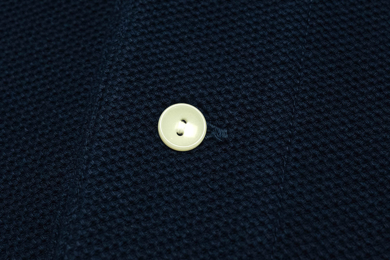 Boncoura Heavyweight Polo Shirt (Navy)