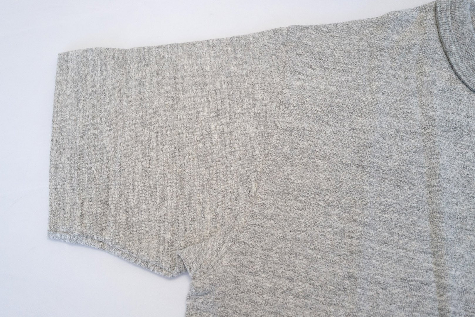 Warehouse 5.5oz "Bamboo Textured" Pocket Tee (Heather Grey)