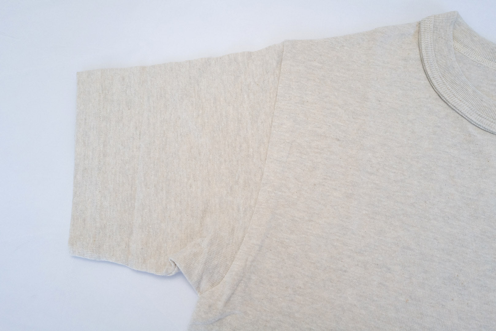 Warehouse 5.5oz "Bamboo Textured" Pocket Tee (Oatmeal)
