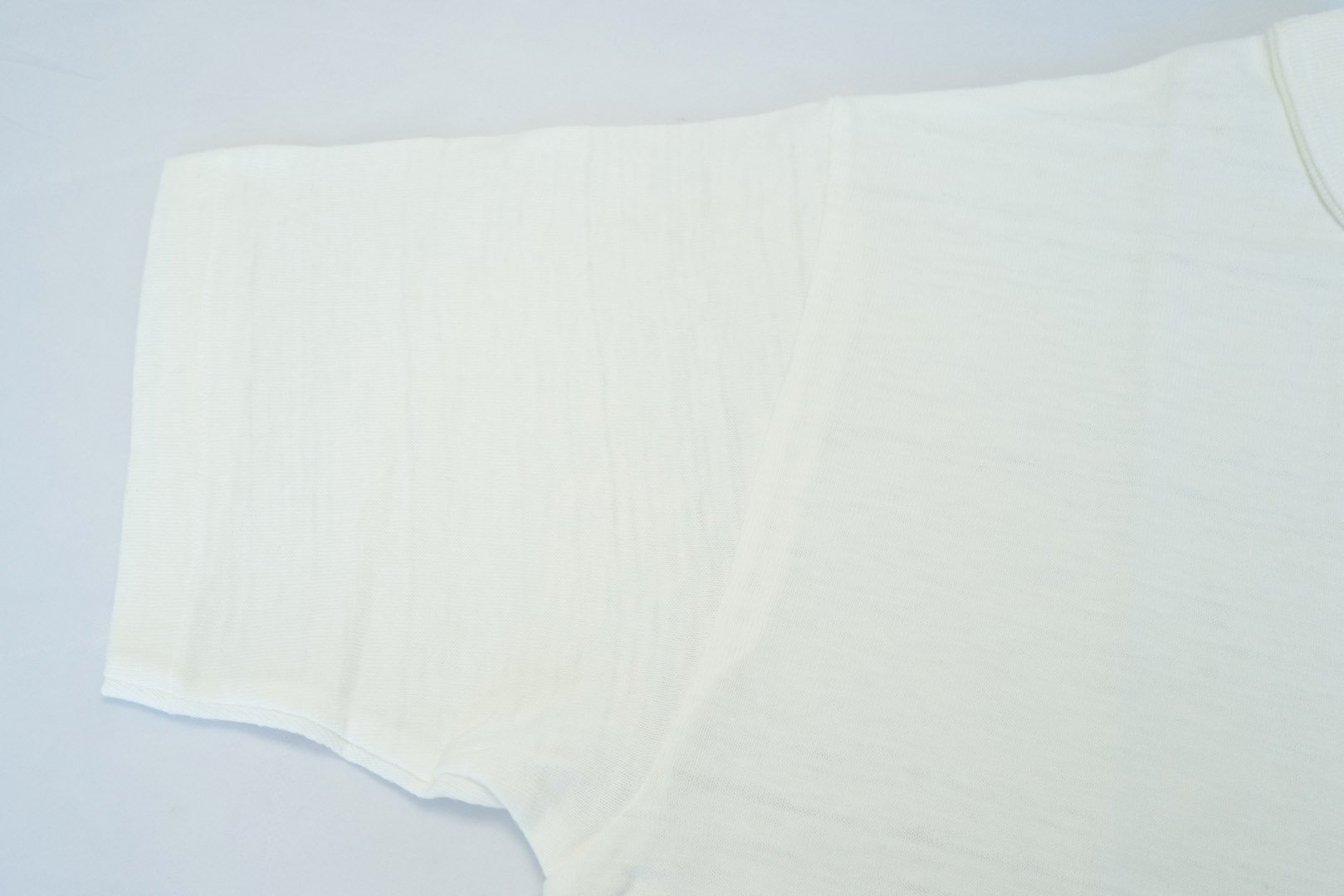 Warehouse 5.5oz "Bamboo Textured" Pocket Tee (White)