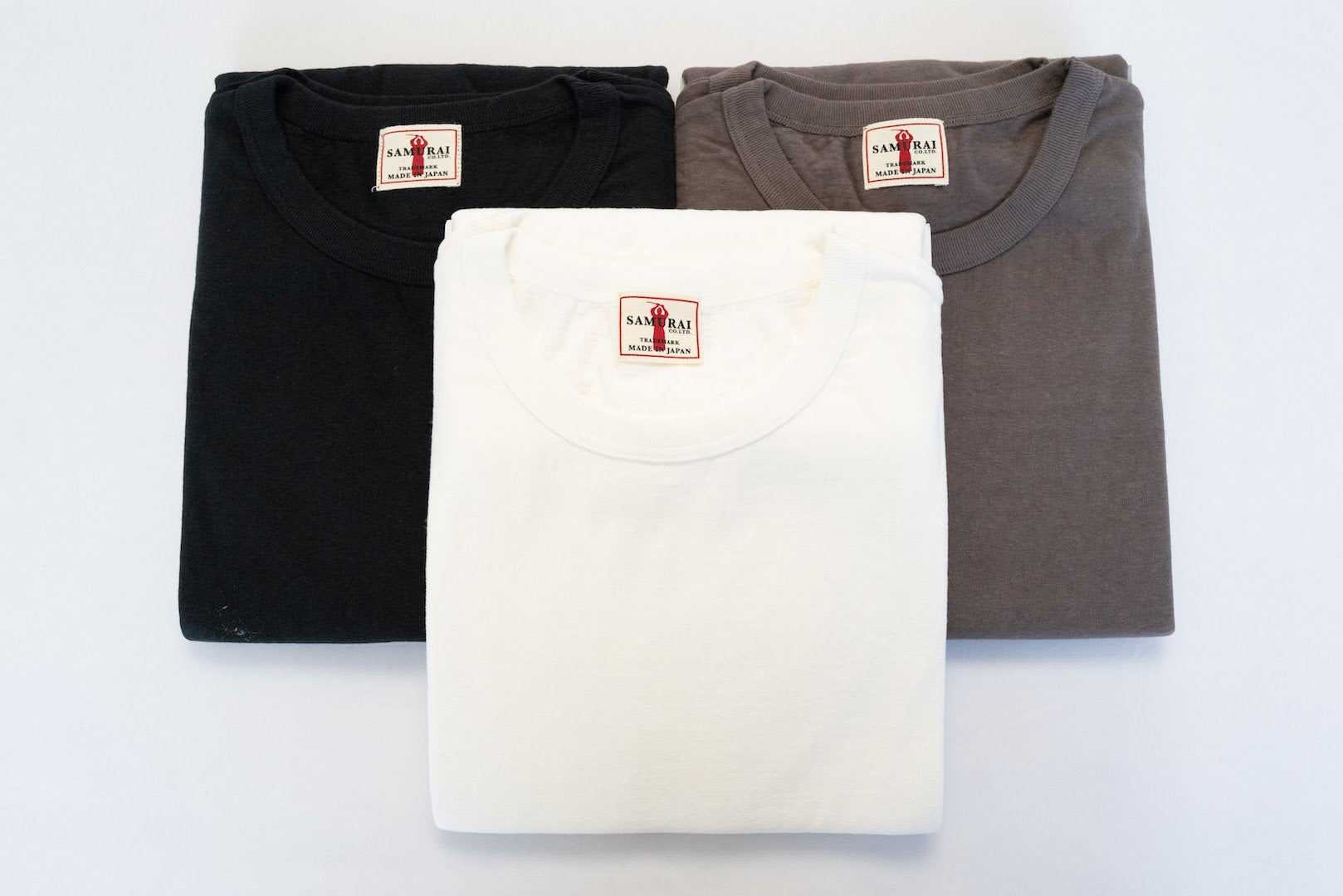 Samurai 6oz Super Slow Loopwheeled Tee (White)