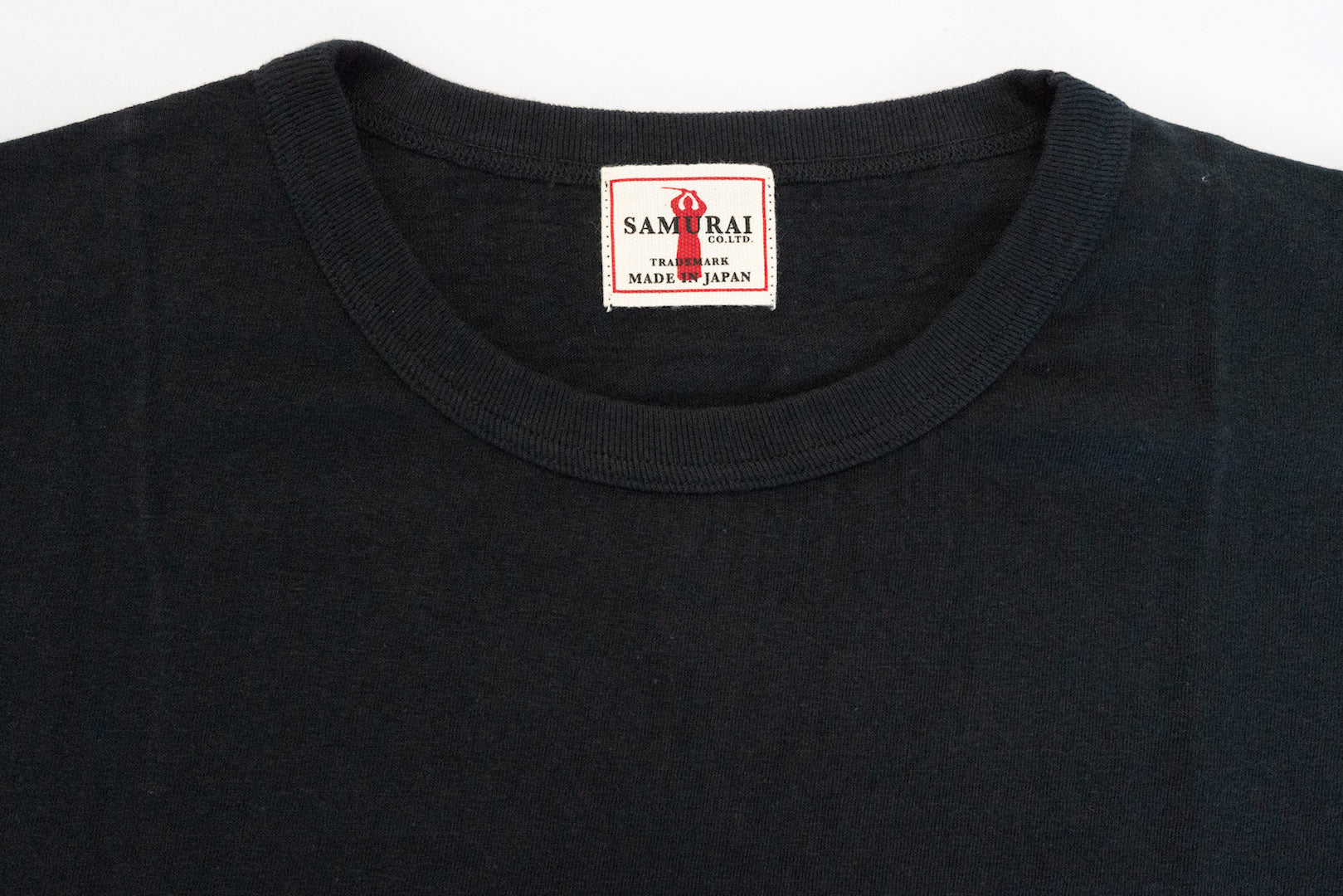 Samurai 6oz Super Slow Loopwheeled Tee (Black)