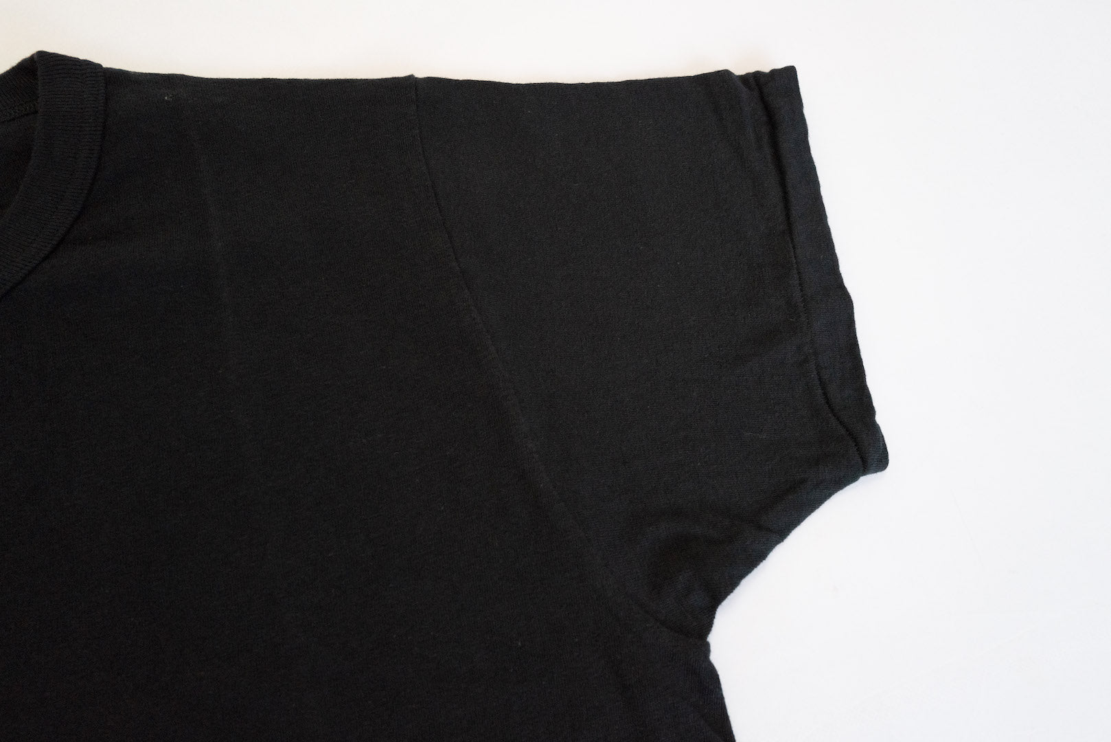 Samurai 6oz Super Slow Loopwheeled Tee (Black)