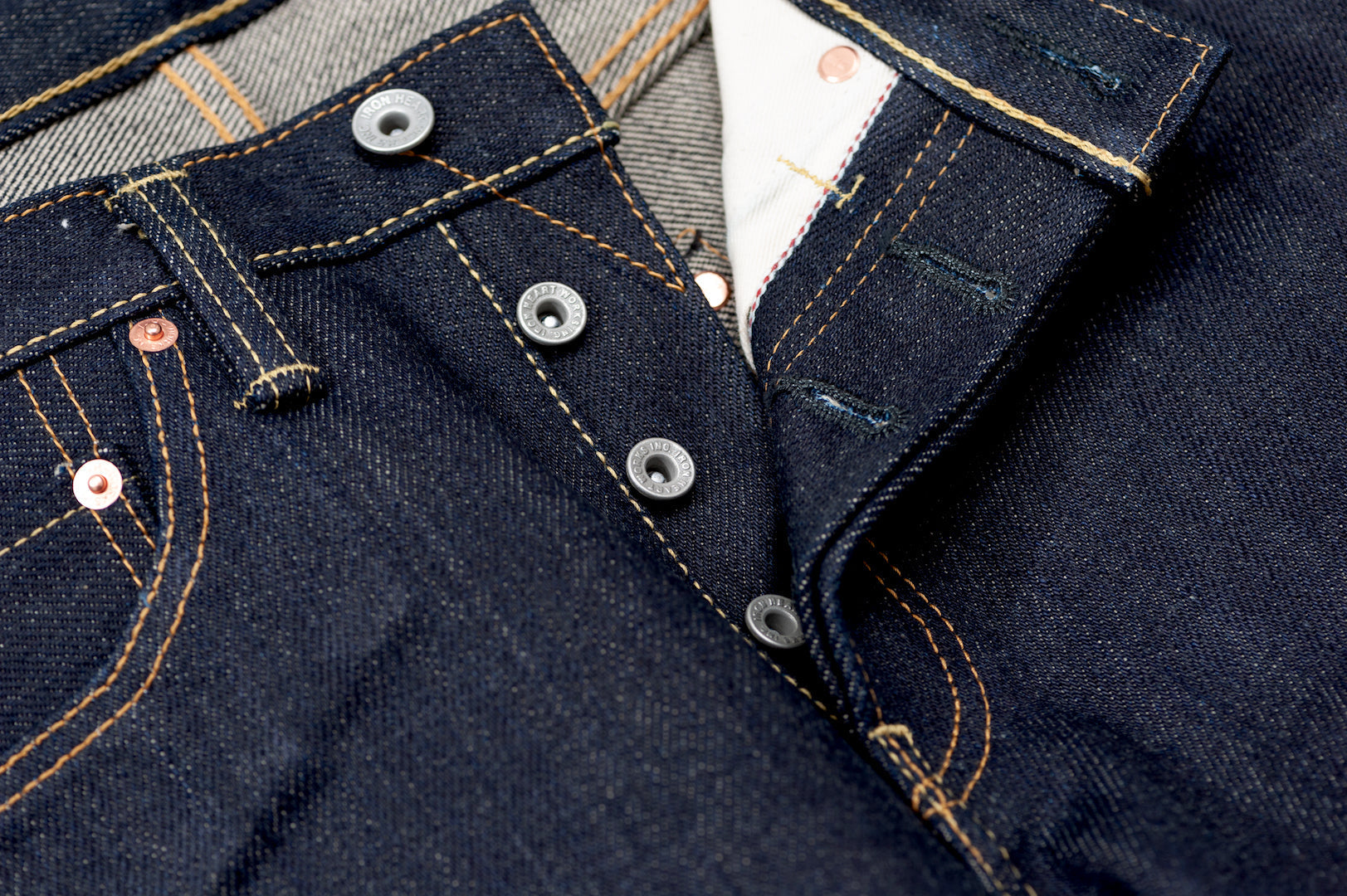 Iron Heart 555-XHS 25oz Denim (Slim Tapered Fit)