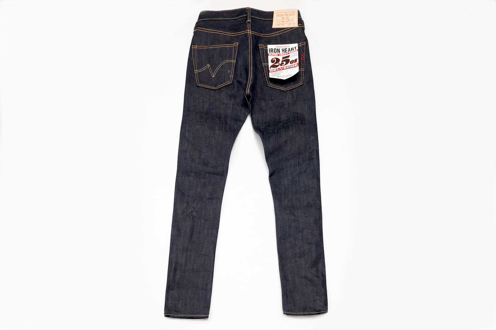 Iron Heart 555-XHS 25oz Denim (Slim Tapered Fit)