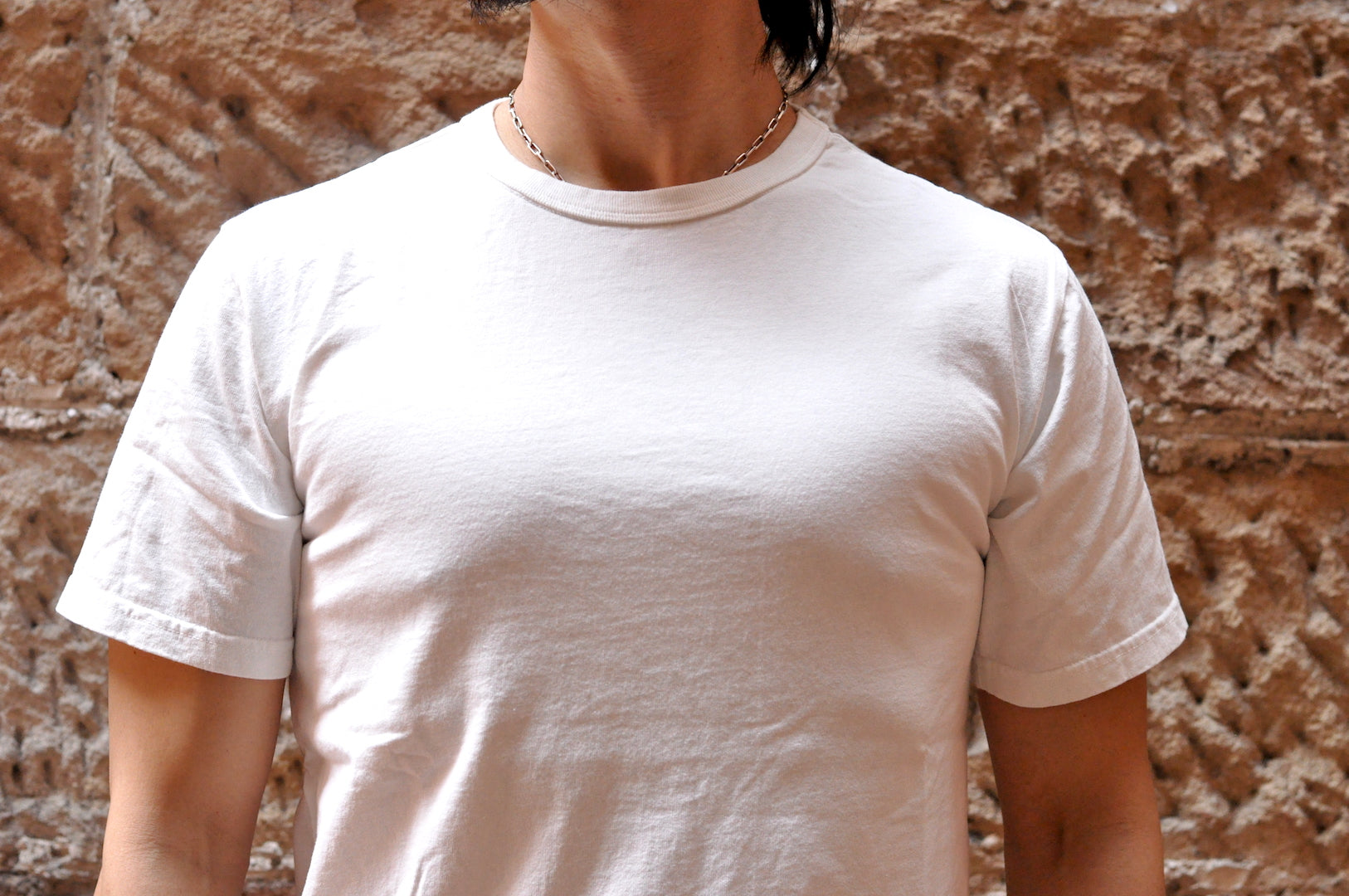 Studio D'Artisan 7oz 'USA Cotton' Loopwheeled Tee (White)