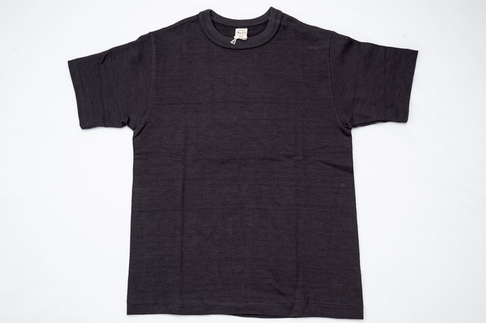 Warehouse 5.5oz "Bamboo Textured" Plain Tee (Black)
