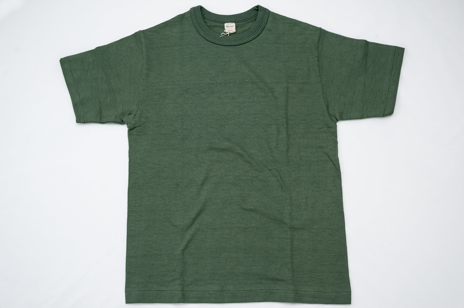 Warehouse 5.5oz "Bamboo Textured" Plain Tee (Green)