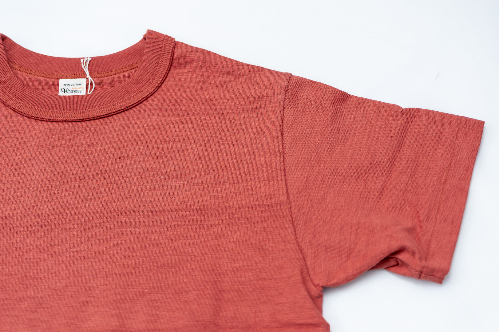 Warehouse 5.5oz "Bamboo Textured" Plain Tee (Salmon)