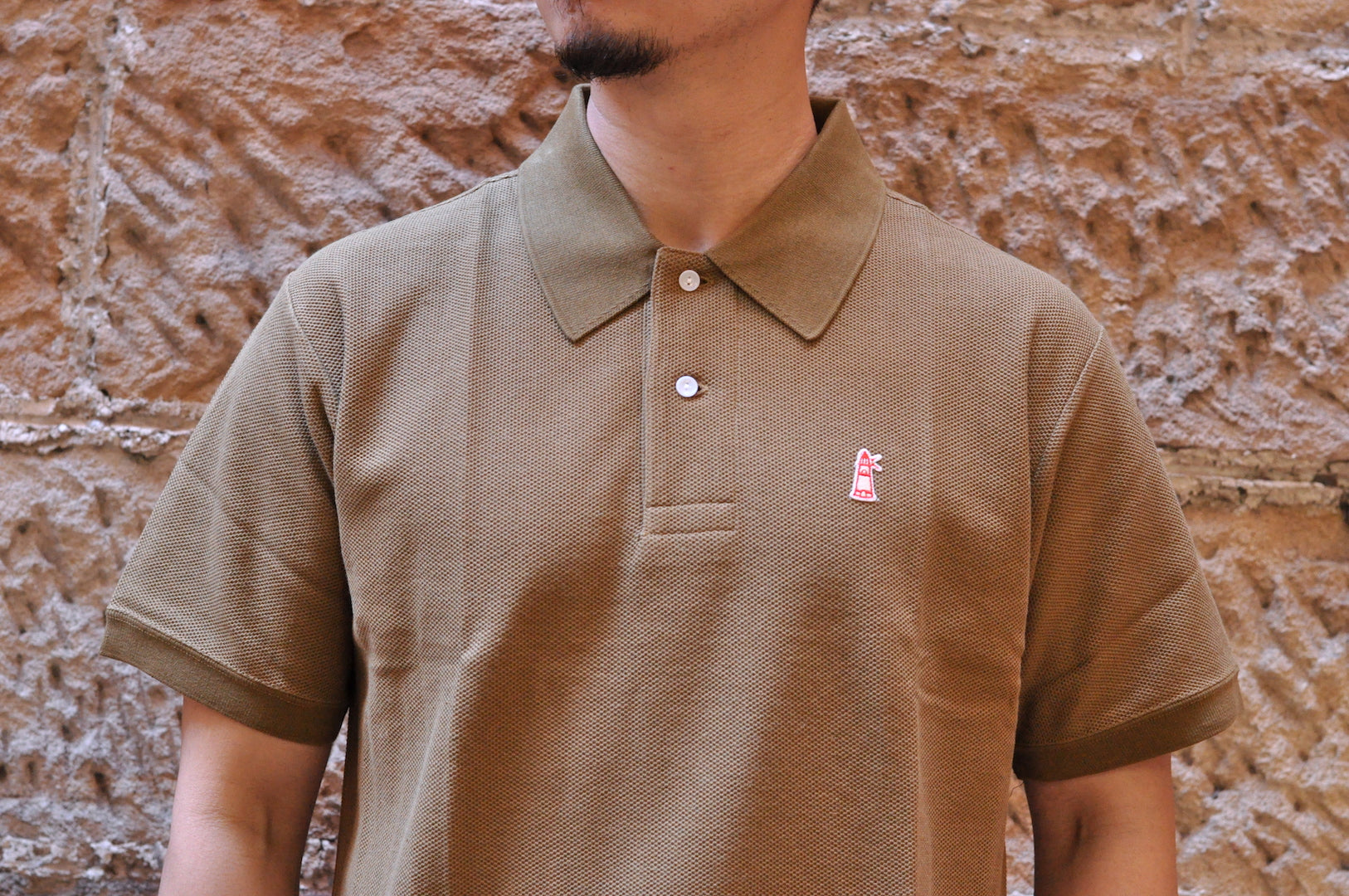 Boncoura Heavyweight Polo Shirt (Coyote)