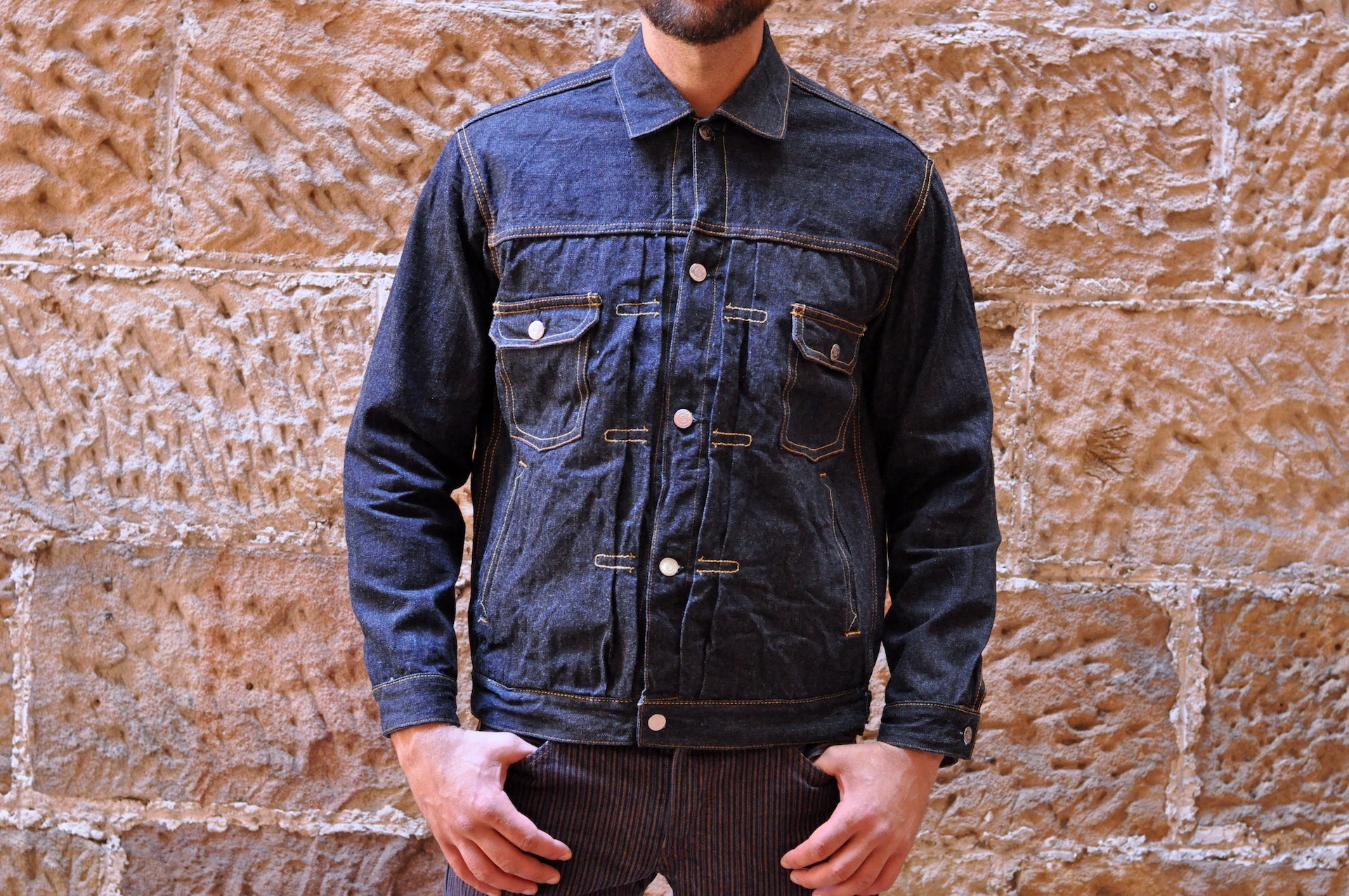Unique Garment 13.2oz 'Urban' Type 2 Denim Jacket