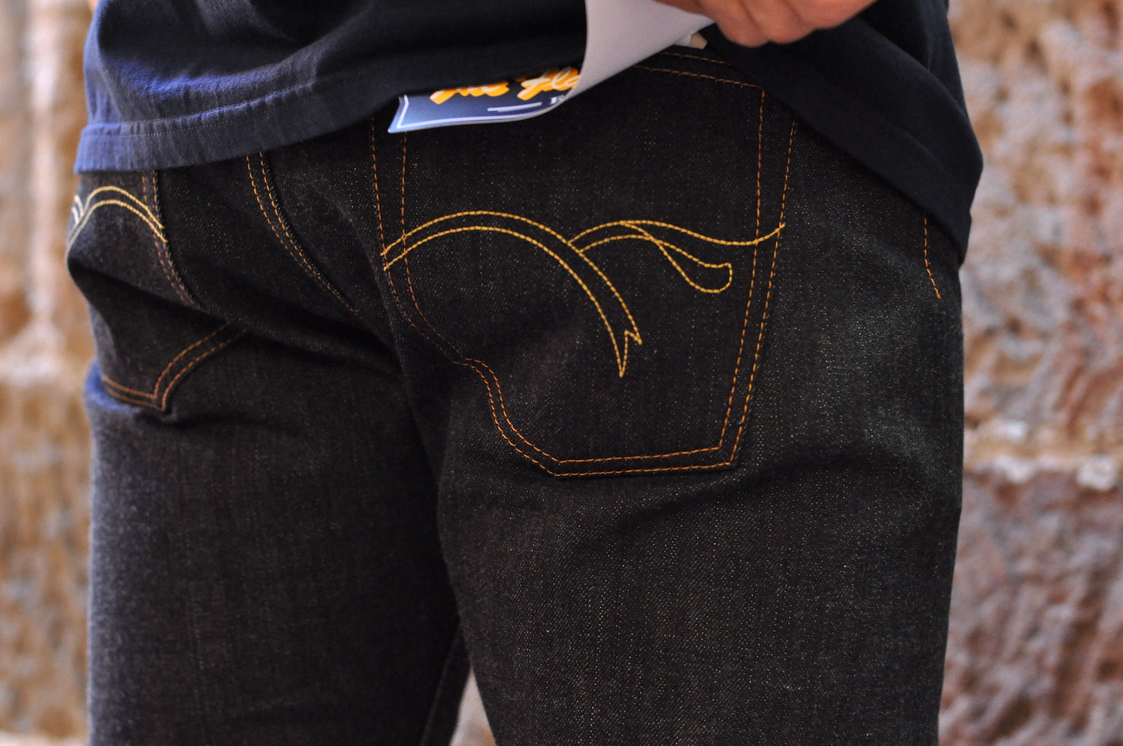 The Flat Head 3002 14.5oz Denim (Slim Tapered Fit)