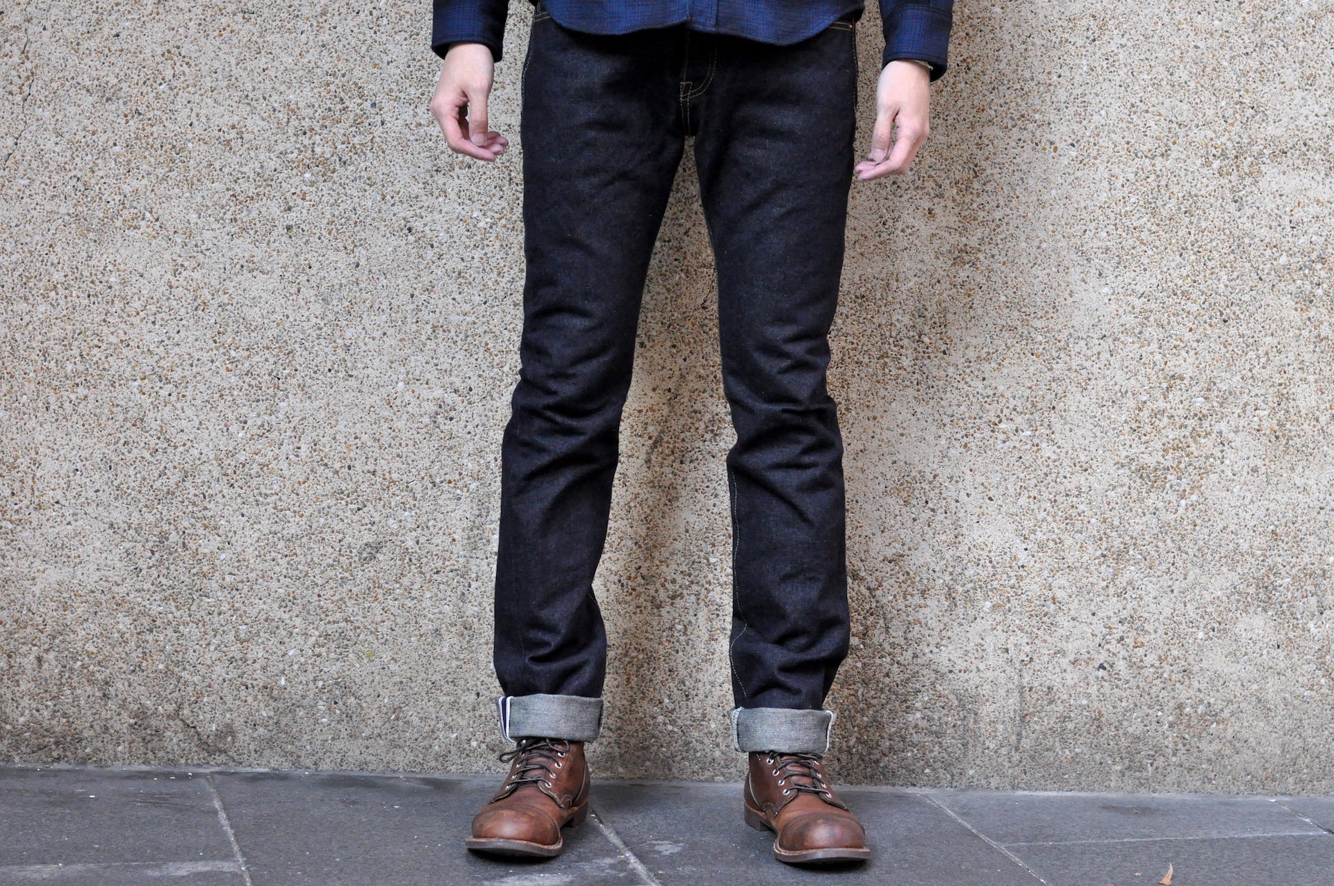 Iron Heart 19oz 555S-19L Denim (Slim Tapered Fit)