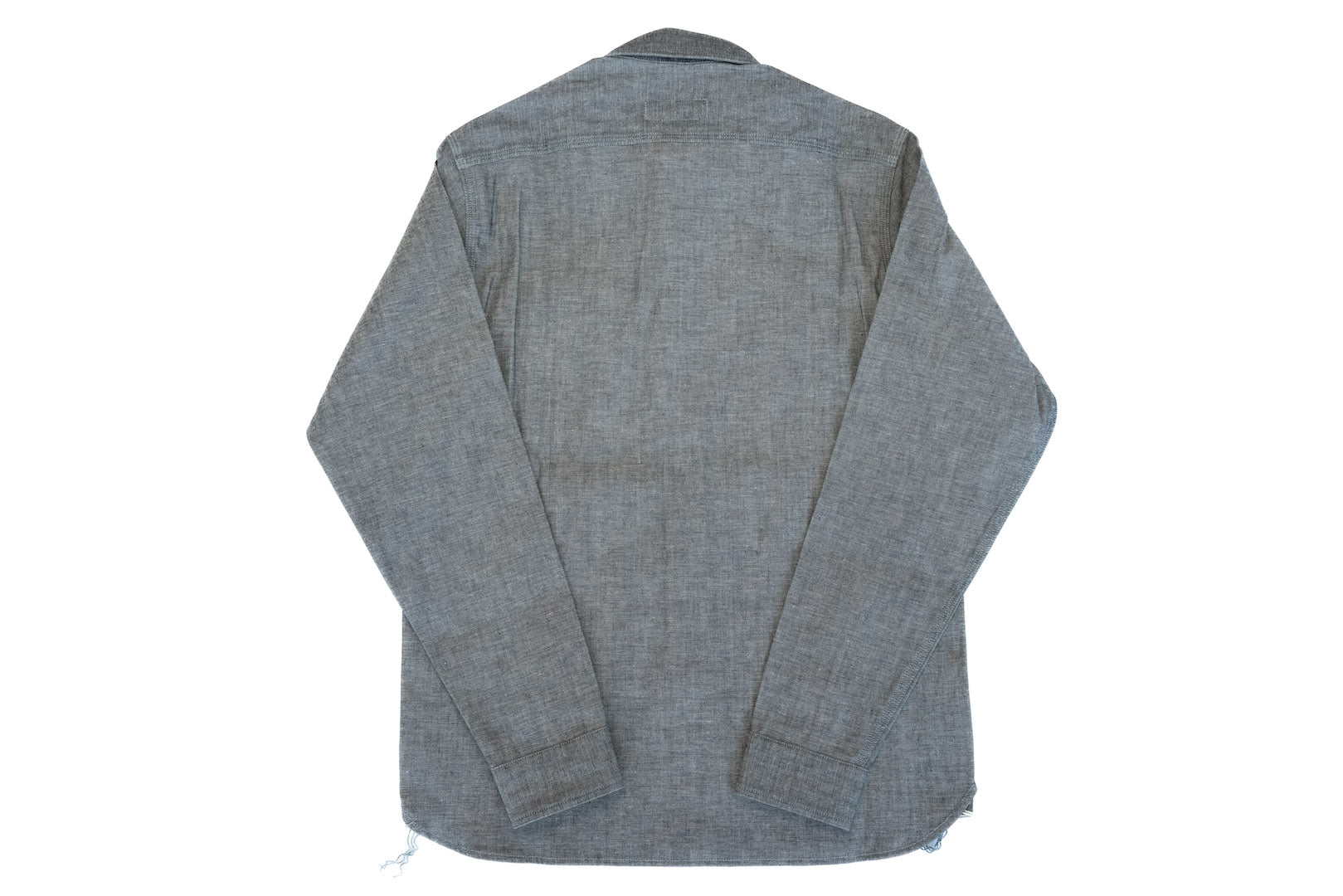 Unique Garment 9oz 'Stanley' Selvage Chambray Work Shirt (Grey)
