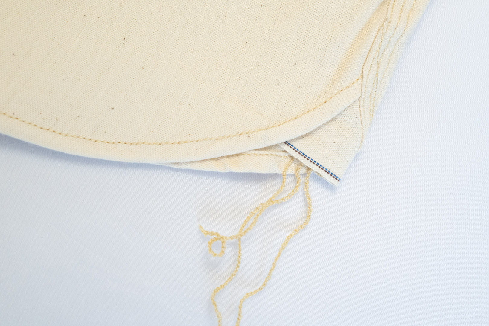 Unique Garment 9oz 'Stanley' Selvage Chambray Work Shirt (Cream)