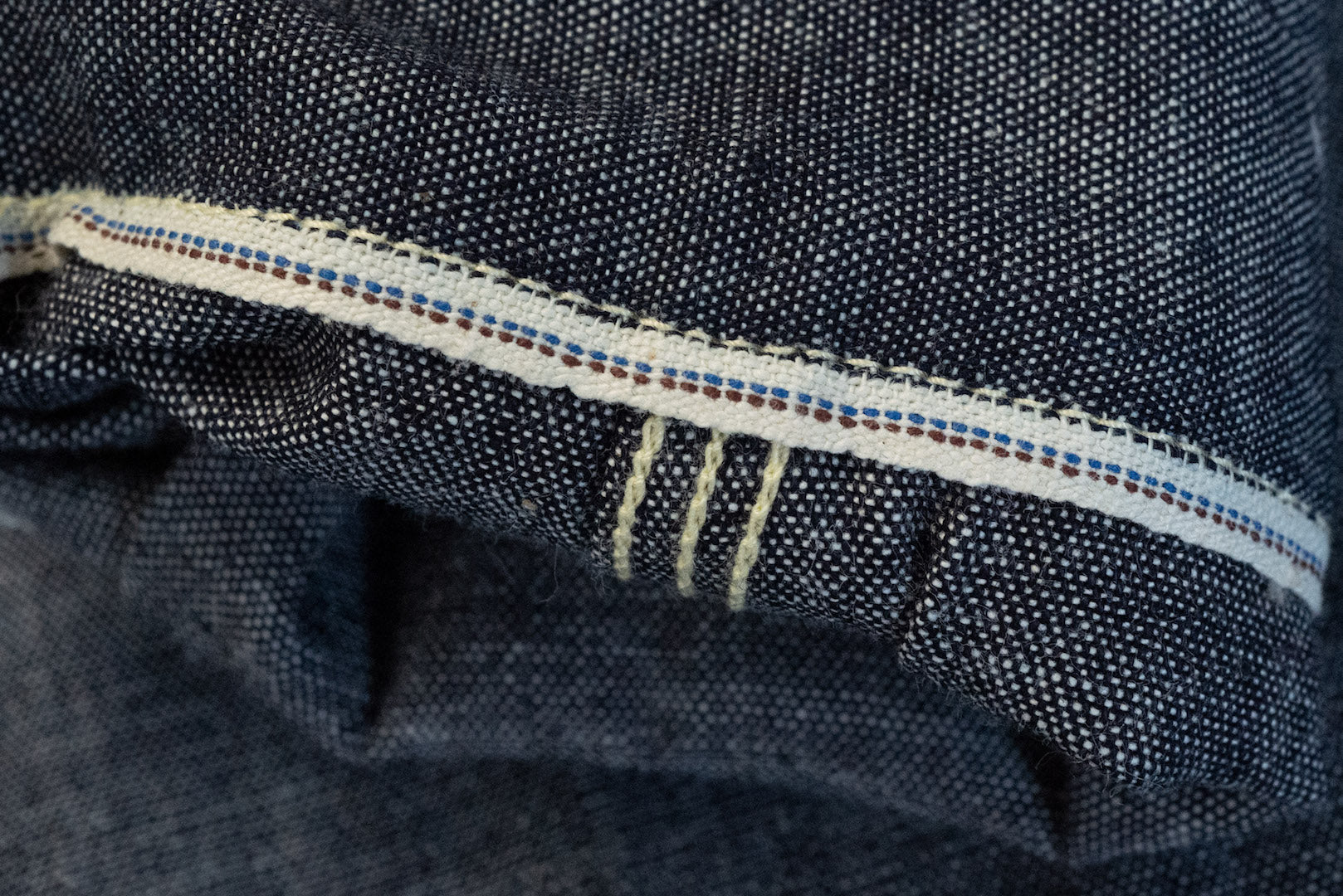 Unique Garment 9oz 'Stanley' Selvage Chambray Work Shirt (Indigo)