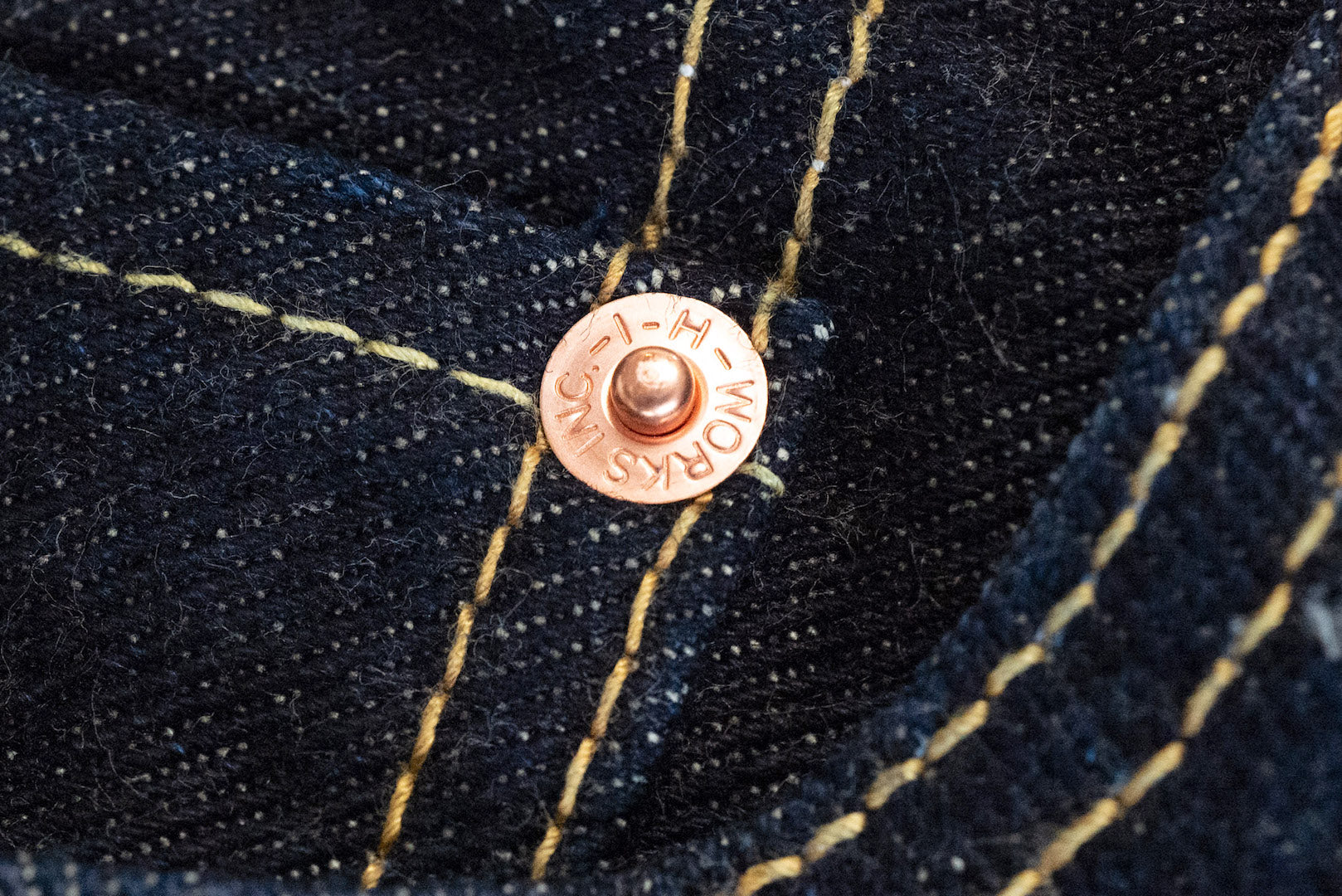 Iron Heart 19oz 555S-19L Denim (Slim Tapered Fit)