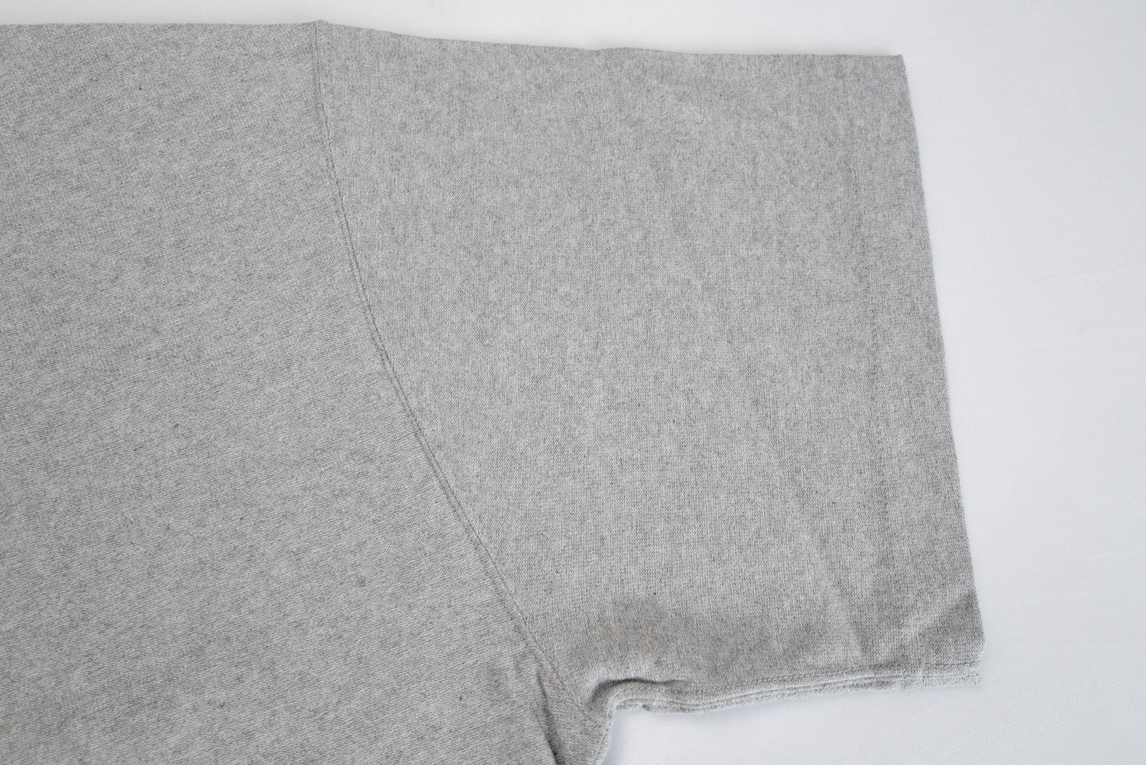 Boncoura 7.5oz Loopwheeled Plain Tee (Heather Grey)