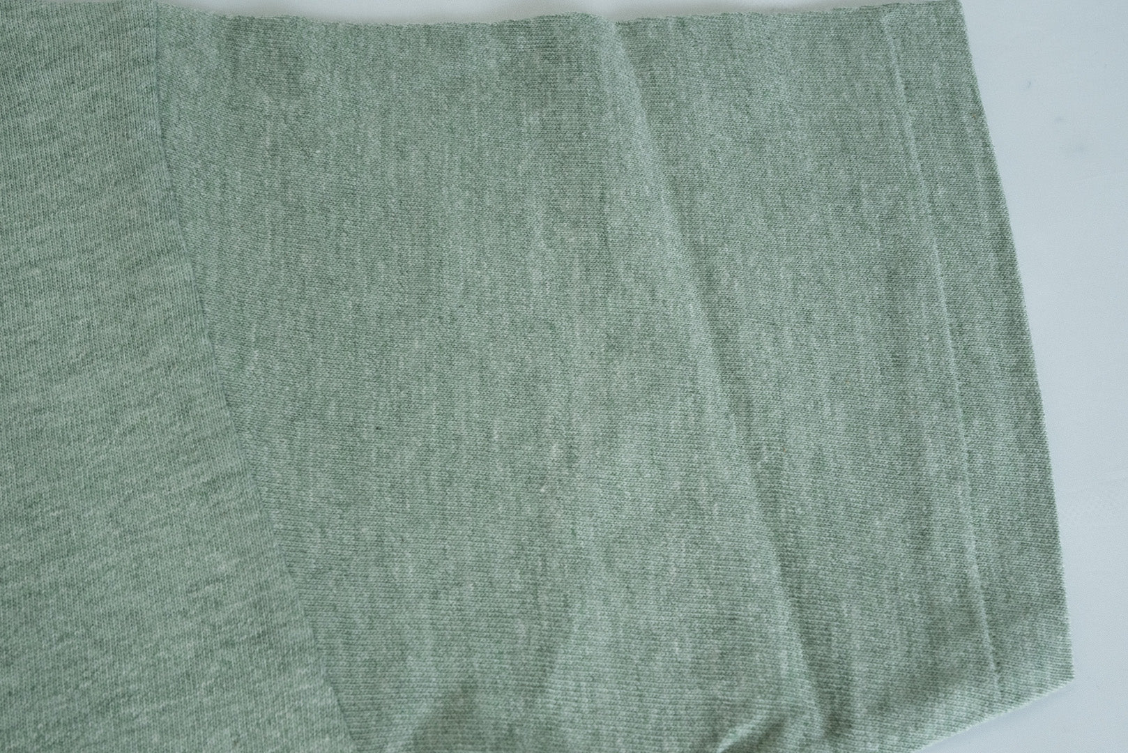 Warehouse 5.5oz Heather Athletic Loopwheeled Plain Tee (Green)