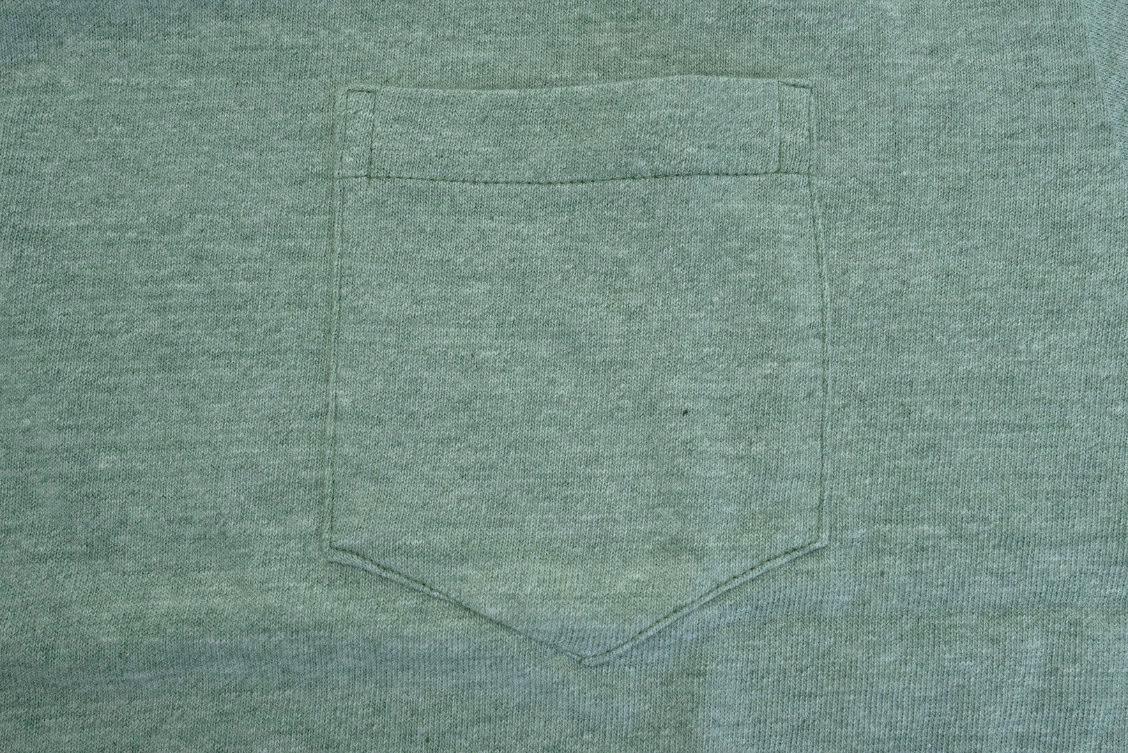 Warehouse 5.5oz Heather Athletic Loopwheeled Pocket Tee (Green)