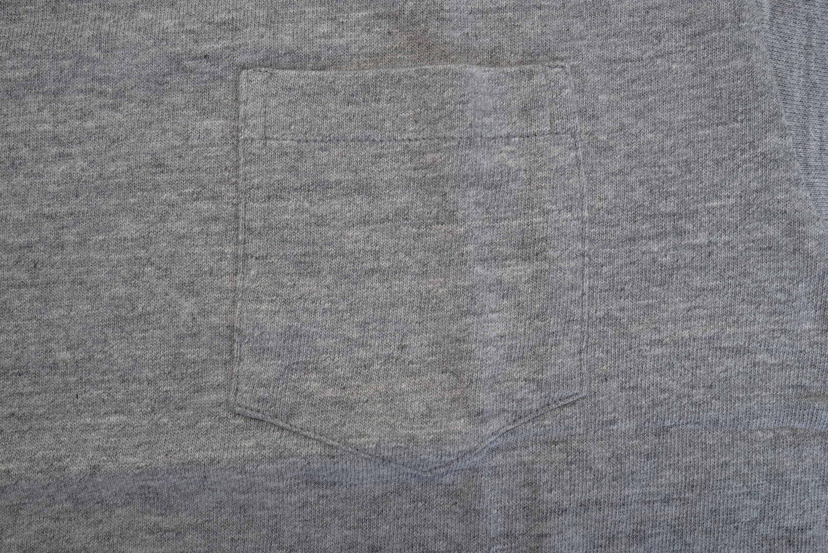Warehouse 5.5oz Heather Athletic Loopwheeled Pocket Tee (Grey)