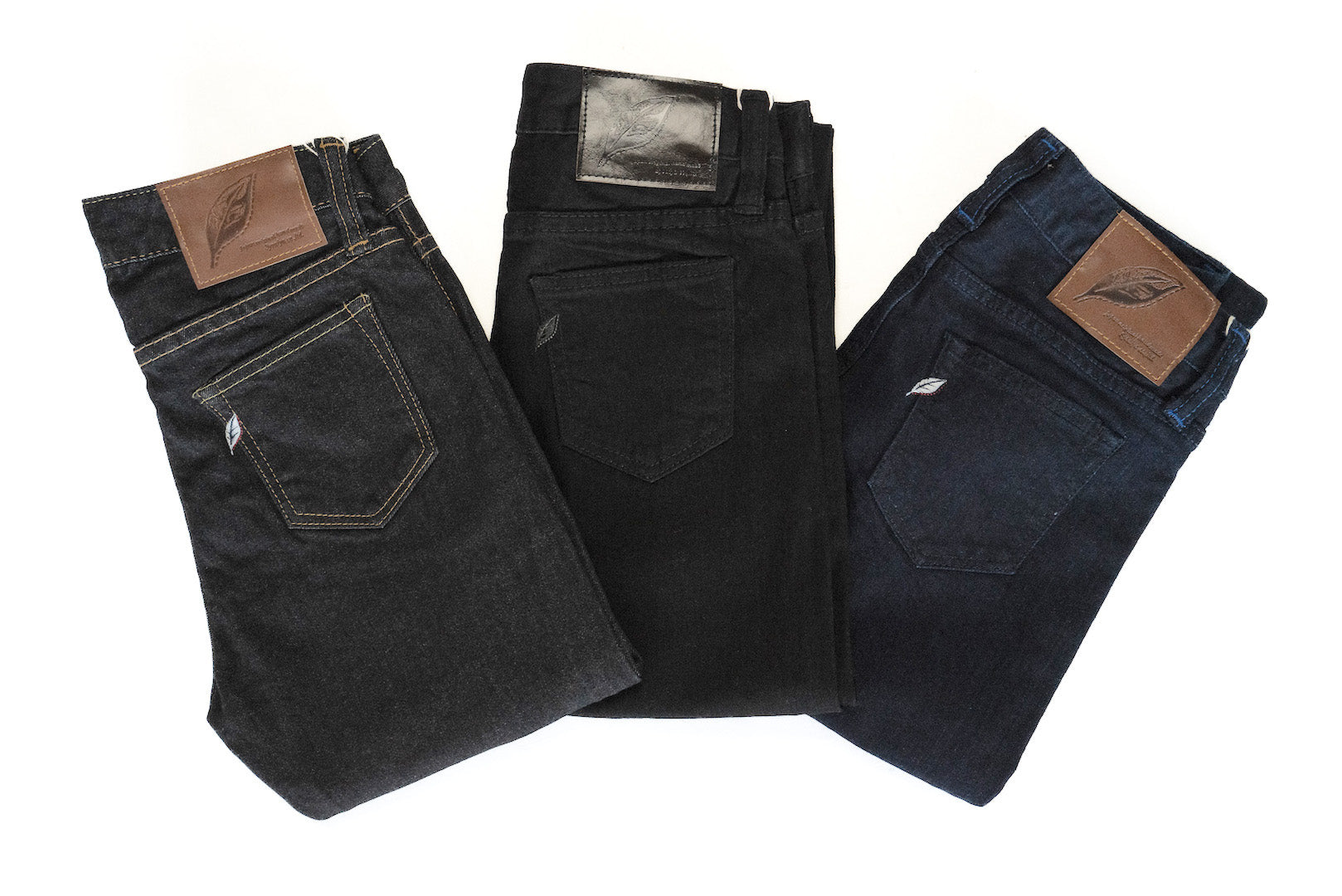 Pure Blue Japan 12oz Stretch Lady Jeans (Pure Black)