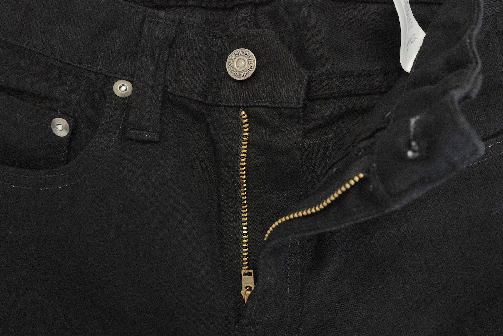 Pure Blue Japan 12oz Stretch Lady Jeans (Pure Black)