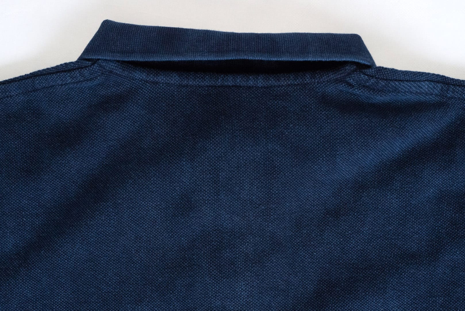 UES Ultra-Heavyweight Slubby Polo Shirt (Indigo)