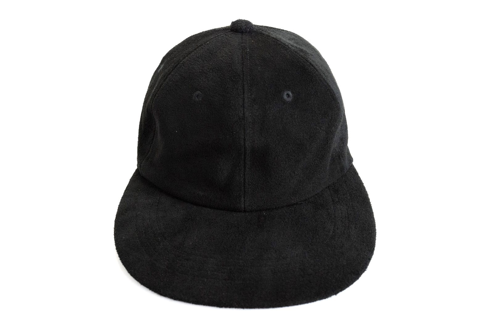 BONCOURA Suede Cowhide US Navy Cap (Black)