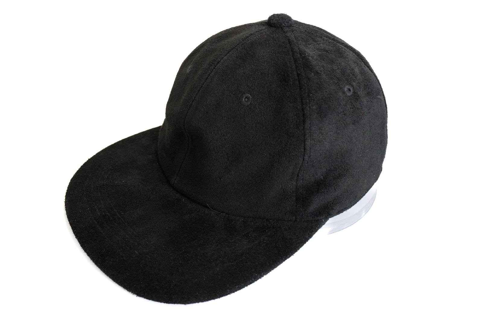 BONCOURA Suede Cowhide US Navy Cap (Black)