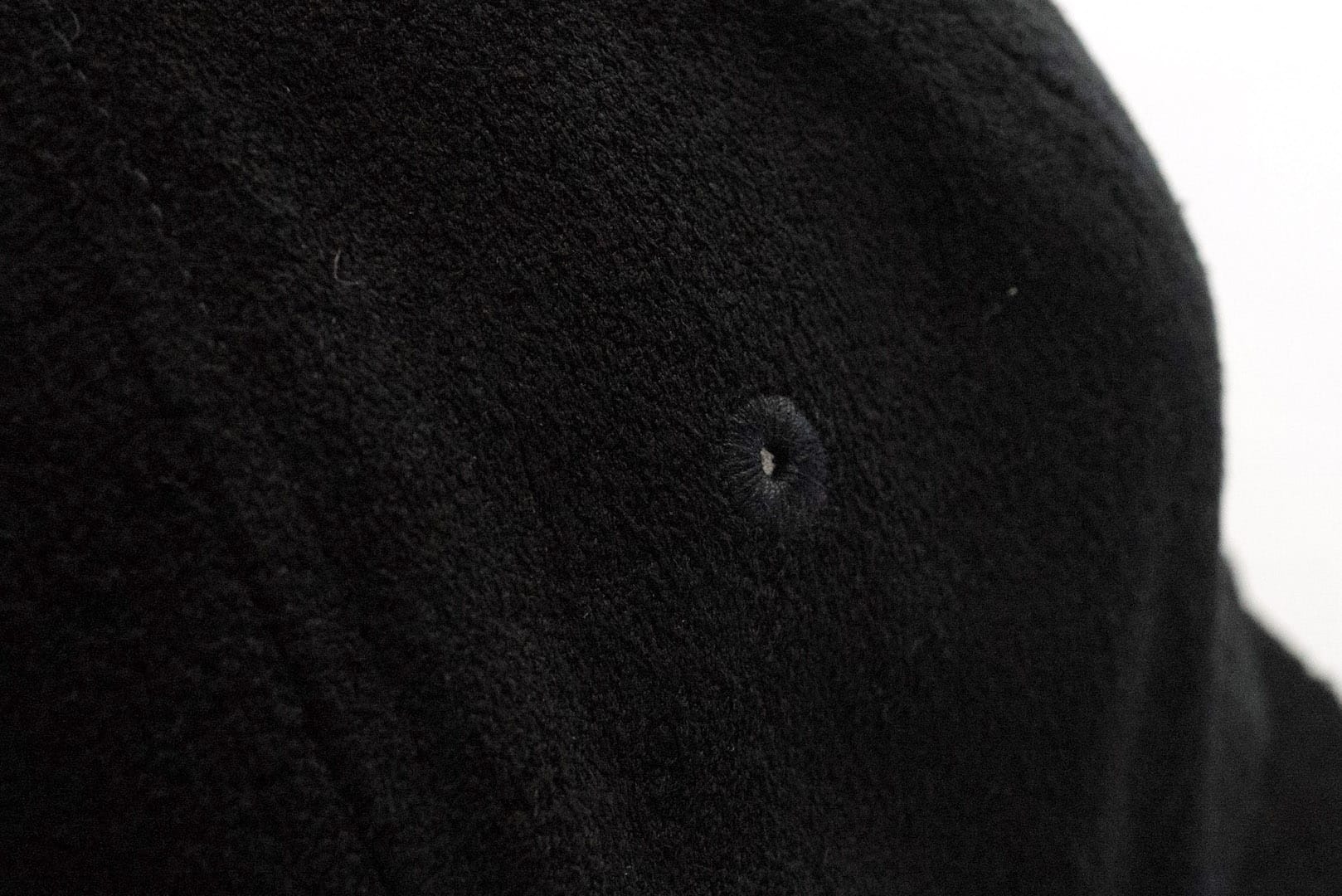 BONCOURA Suede Cowhide US Navy Cap (Black)