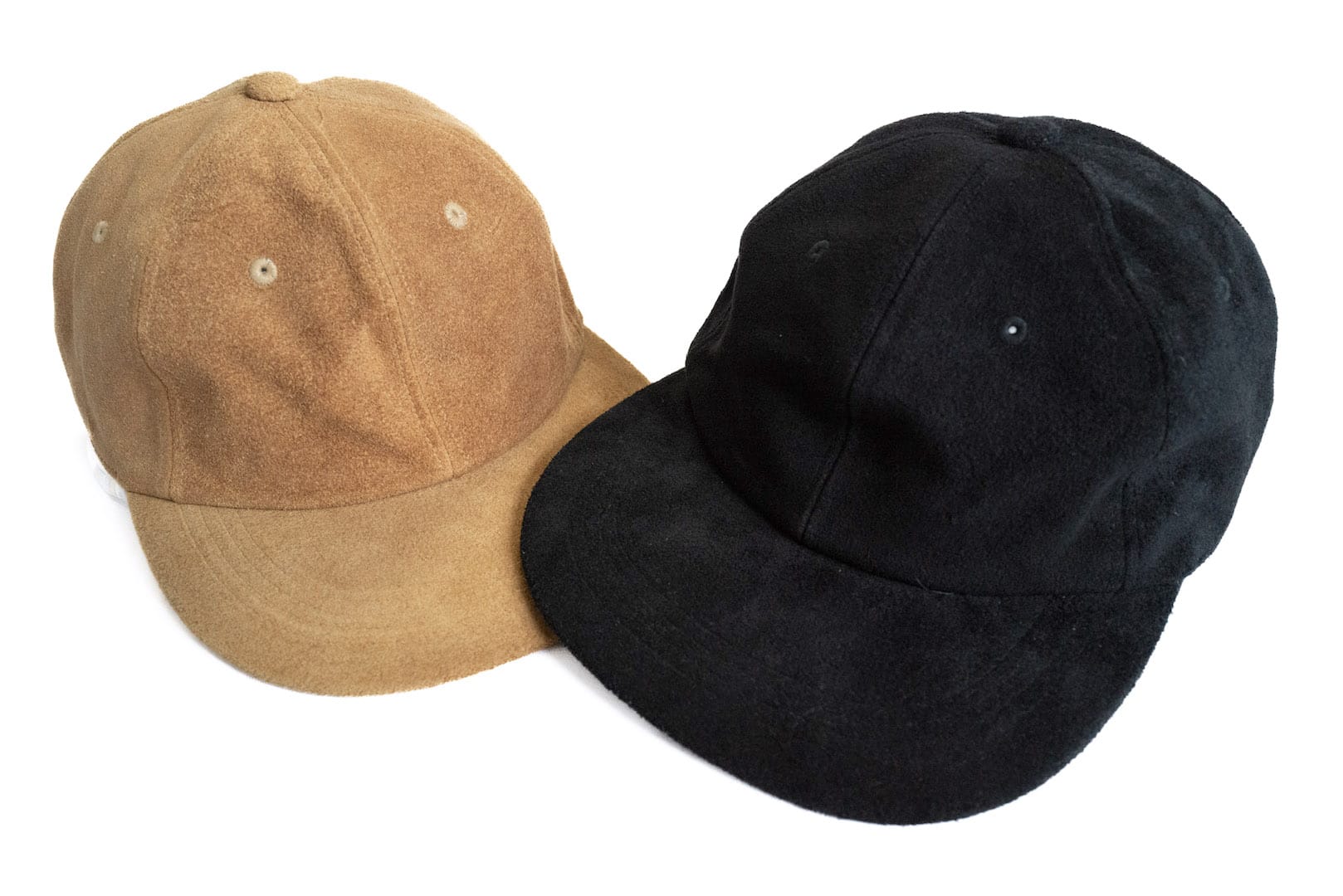 BONCOURA Suede Cowhide US Navy Cap (Black)
