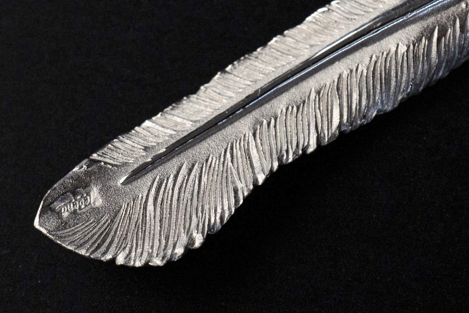 Legend "Medium Feather" Pendant with 22k Gold Emblem (Special Edition)