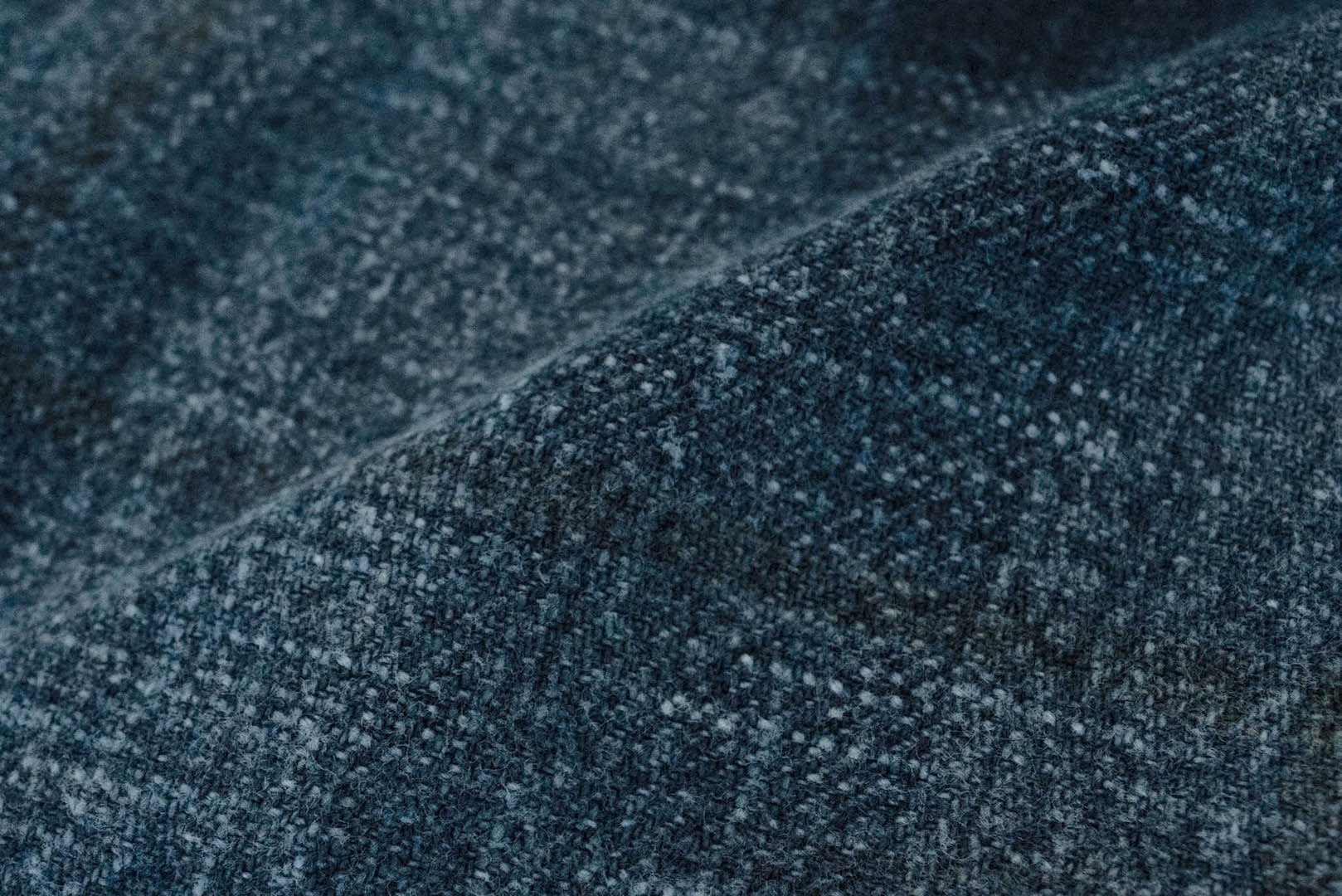 Maru Sankaku Peke By SDA Indigo 'Boro Style' Jacketed Shirts