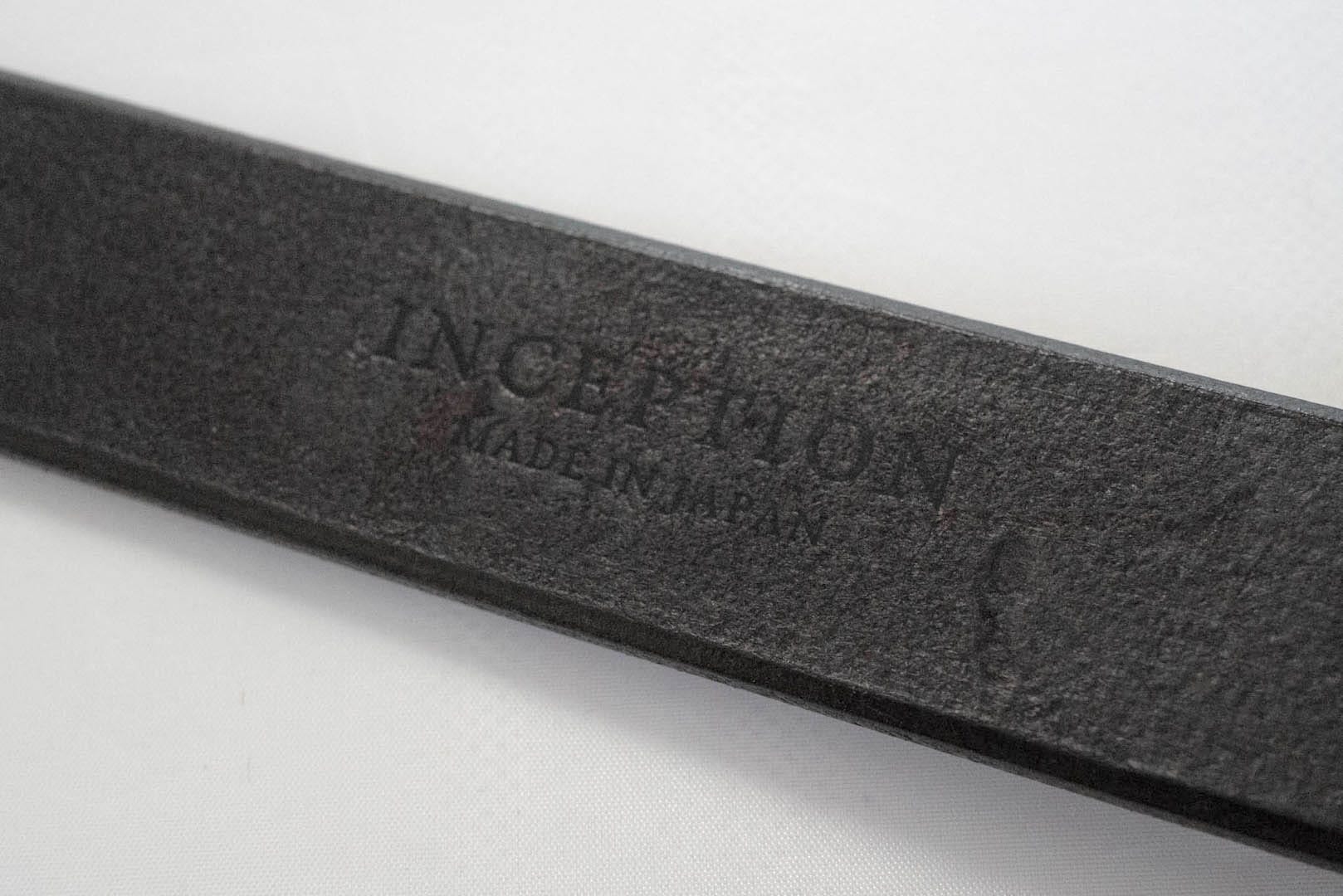 Inception by Accel Company Fireman Buckle Saddle Leather Belt (Brown)