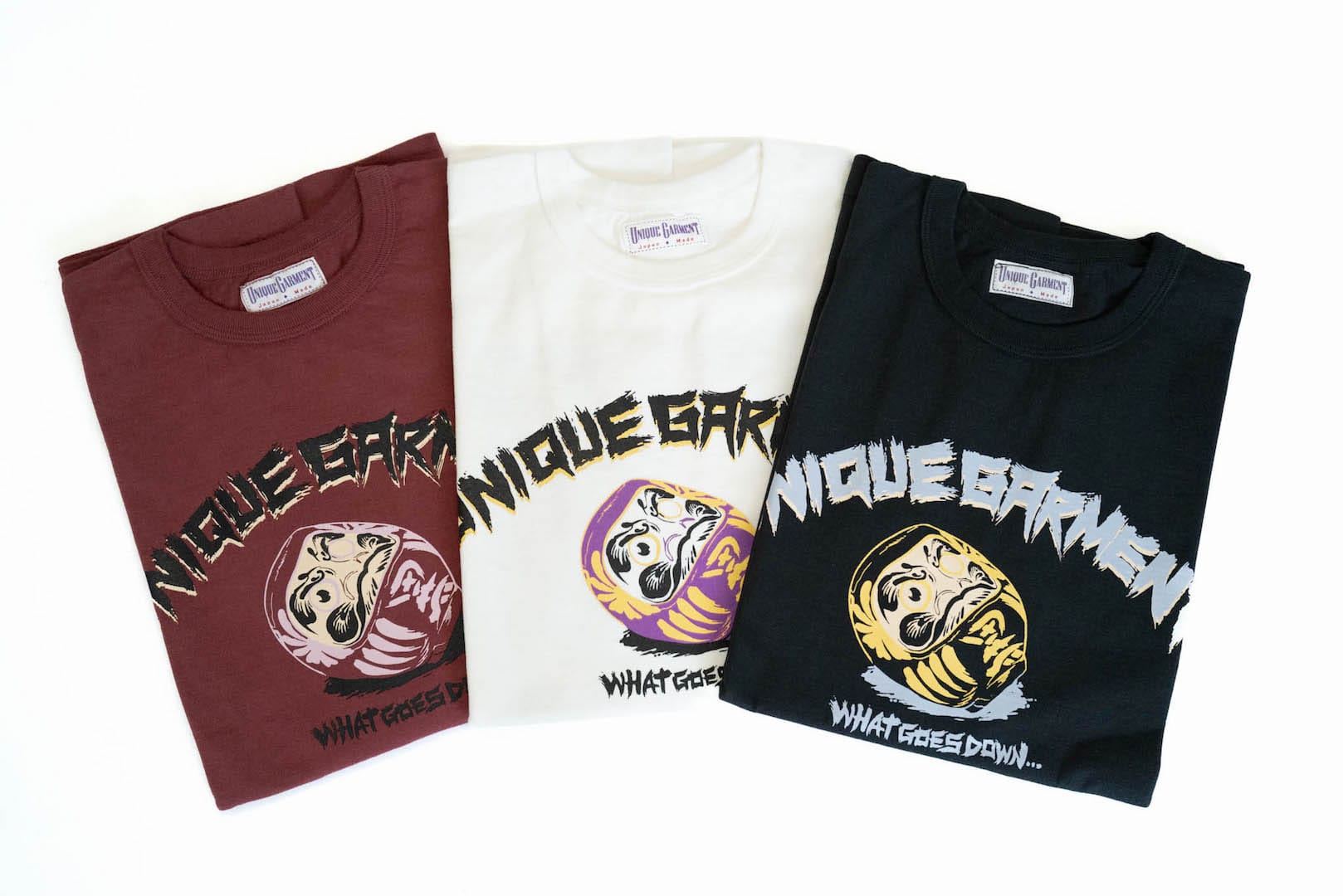 Unique Garment 'Must Go Up' Loopwheel Tee (White)