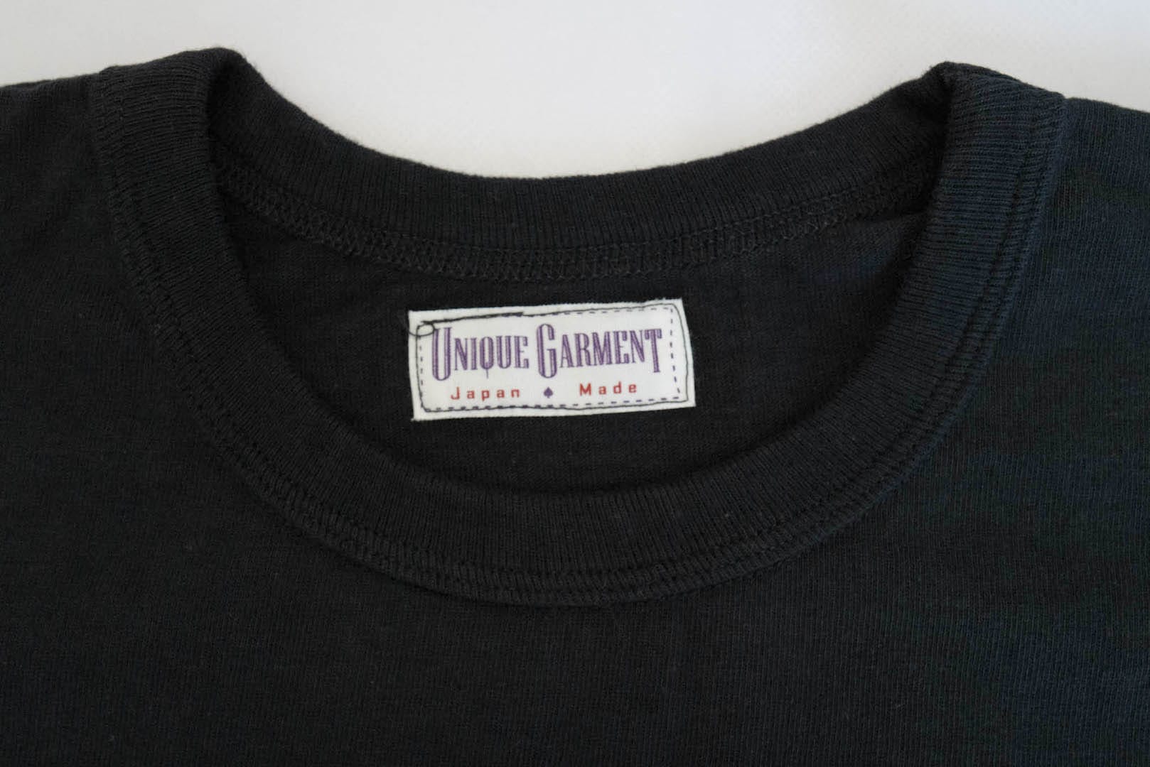 Unique Garment 'Must Go Up' Loopwheel Tee (Black)