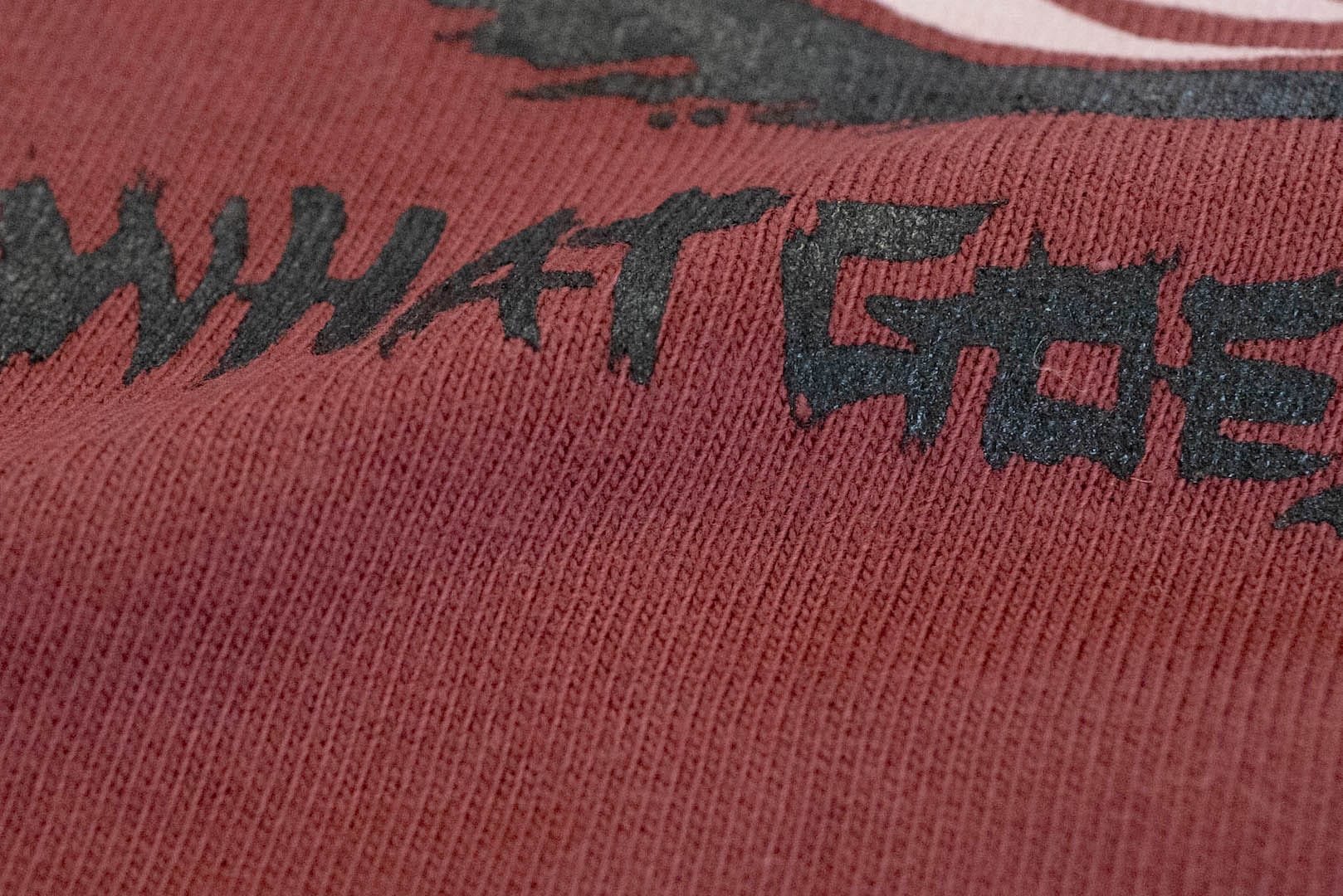 Unique Garment 'Must Go Up' Loopwheel Tee (Burgundy)