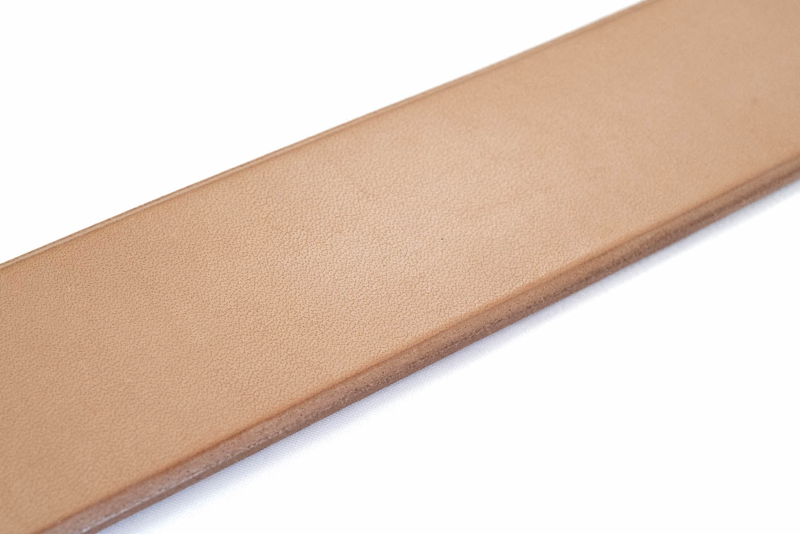 Unique Garment 'Garrison' Full Grain Cowhide Belt (Natural)