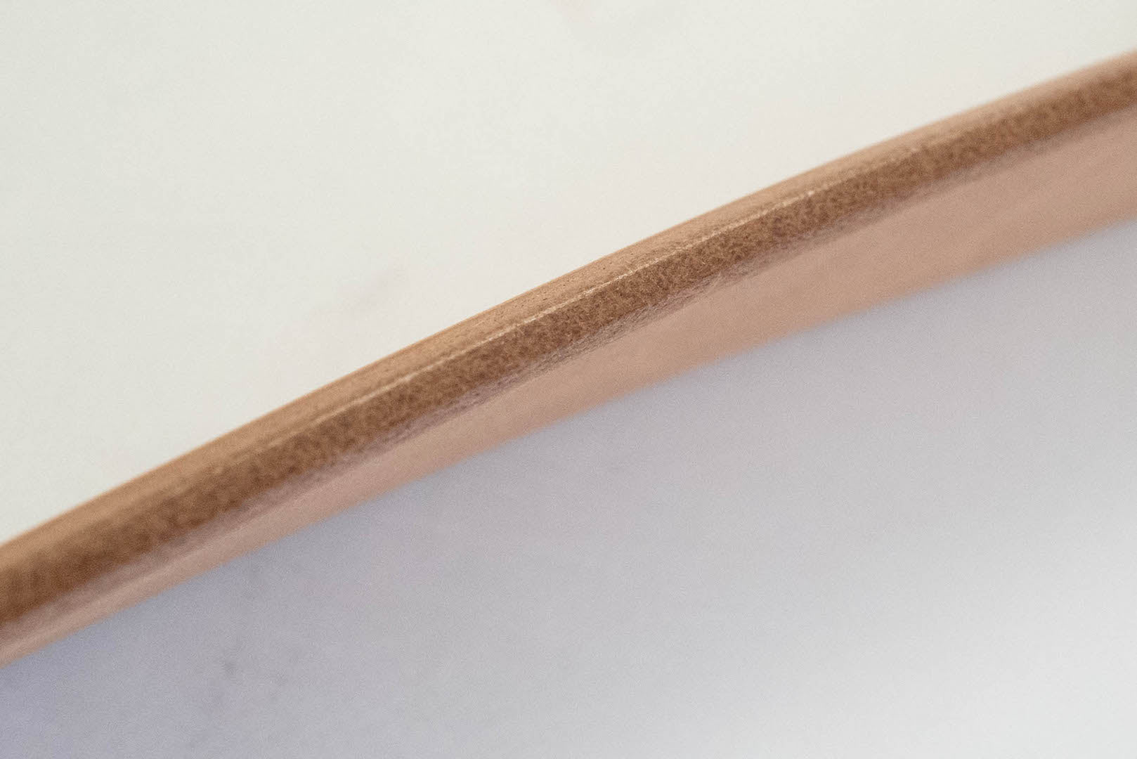 Unique Garment 'Garrison' Full Grain Cowhide Belt (Natural)