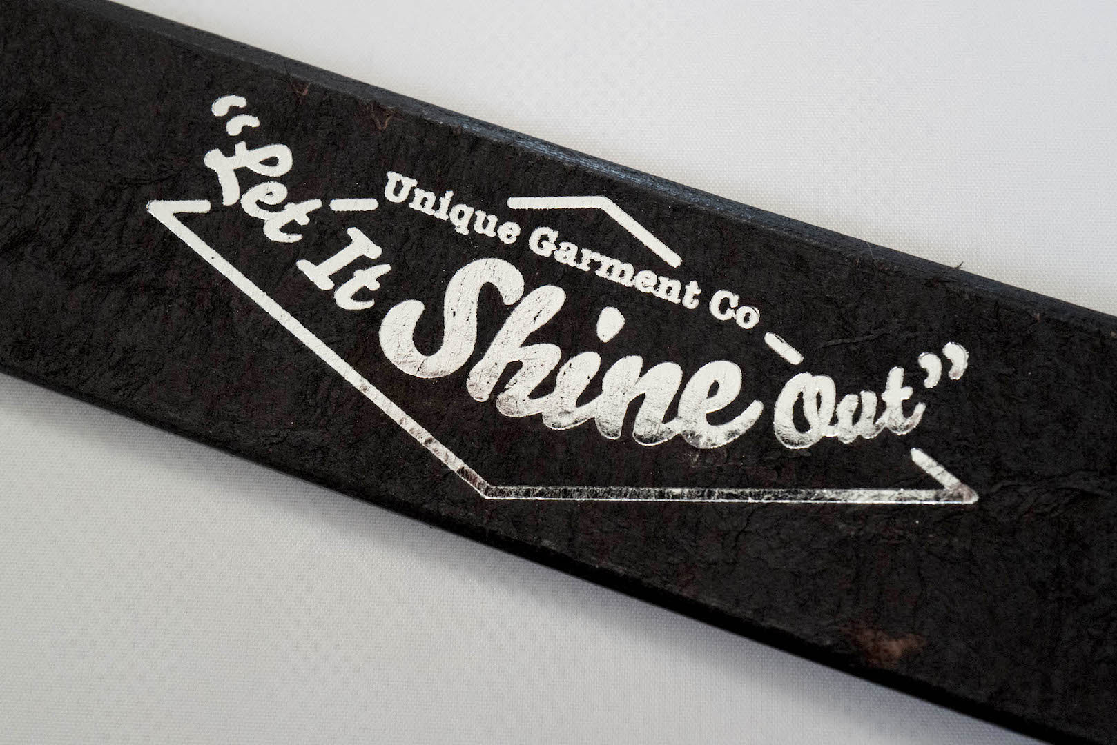 Unique Garment 'Garrison' Full Grain Cowhide Belt (Brown Tea-core)