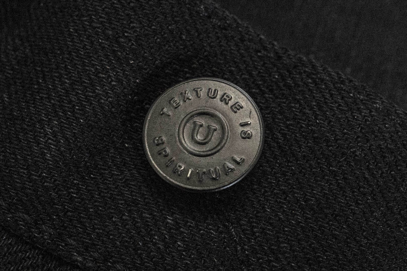 Unique Garment 1001BG 14oz 'Before Dawn' Black Denim (Gym Fit)