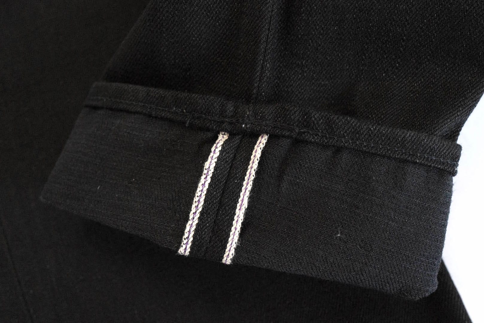 Unique Garment 1001BT 14oz 'Before Dawn' Black Denim (Tapered Fit)