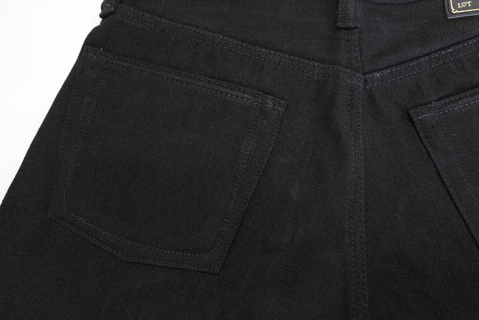 Unique Garment 1001BG 14oz 'Before Dawn' Black Denim (Gym Fit)