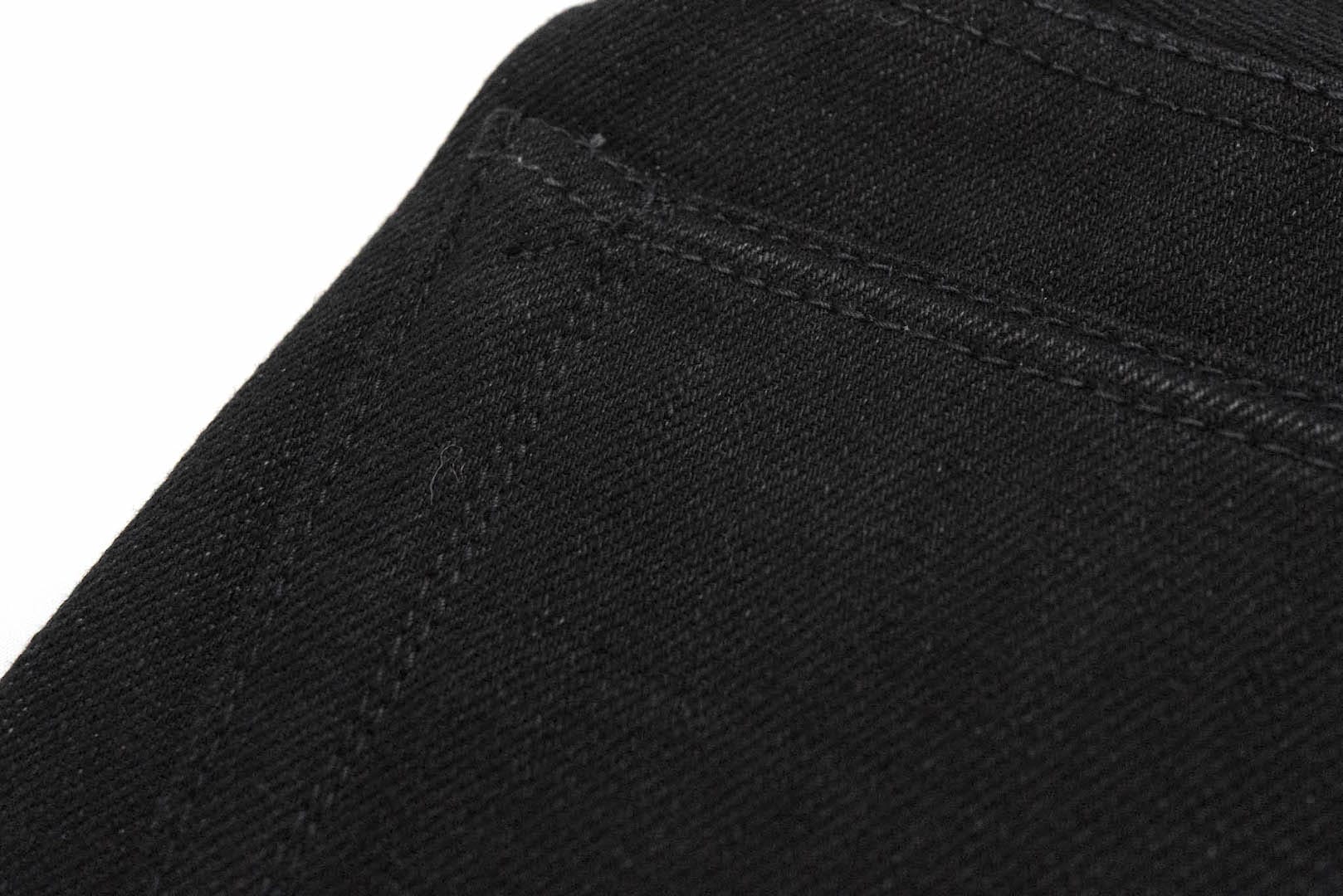 Unique Garment 1001BG 14oz 'Before Dawn' Black Denim (Gym Fit)