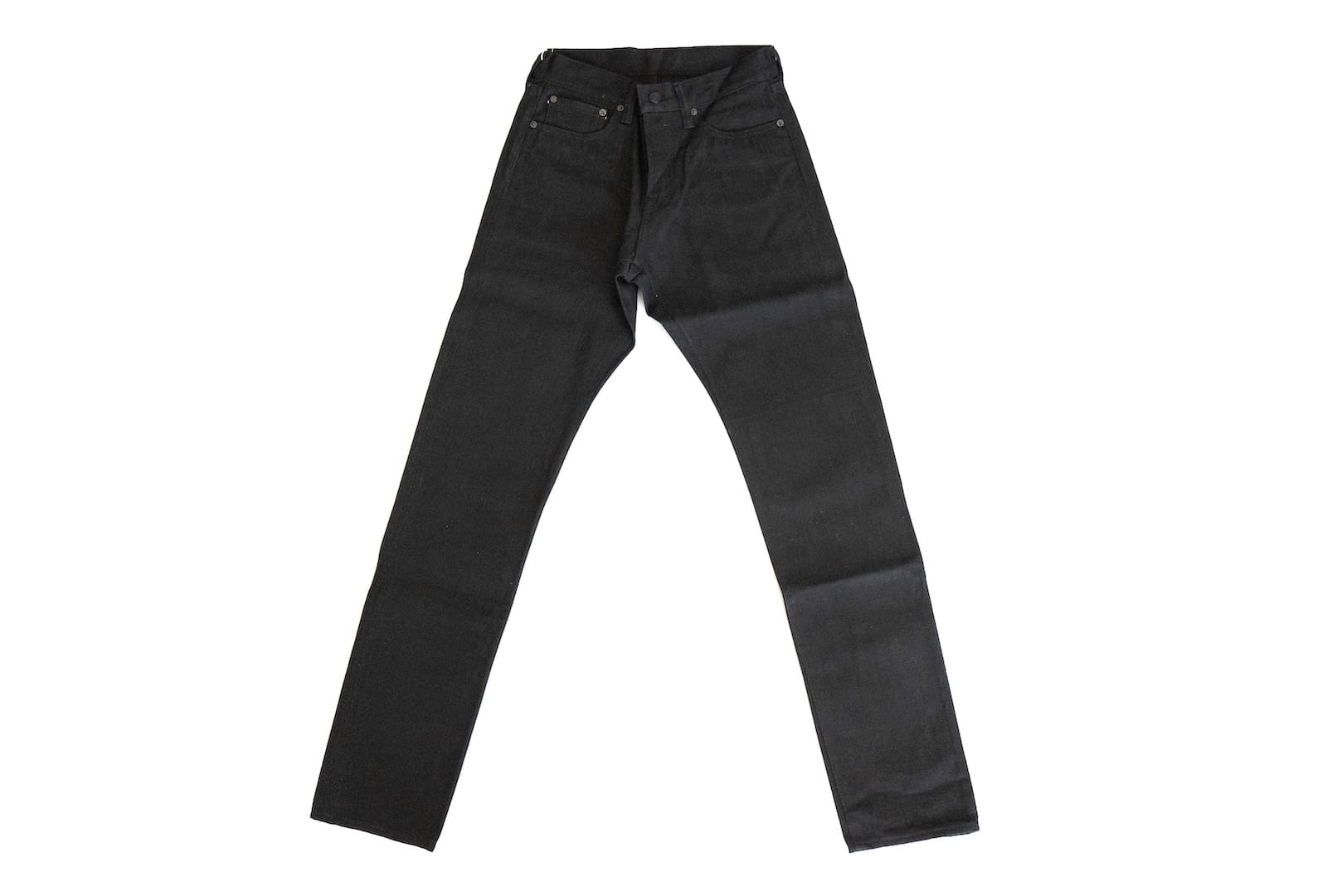 Unique Garment 1001BT 14oz 'Before Dawn' Black Denim (Tapered Fit)