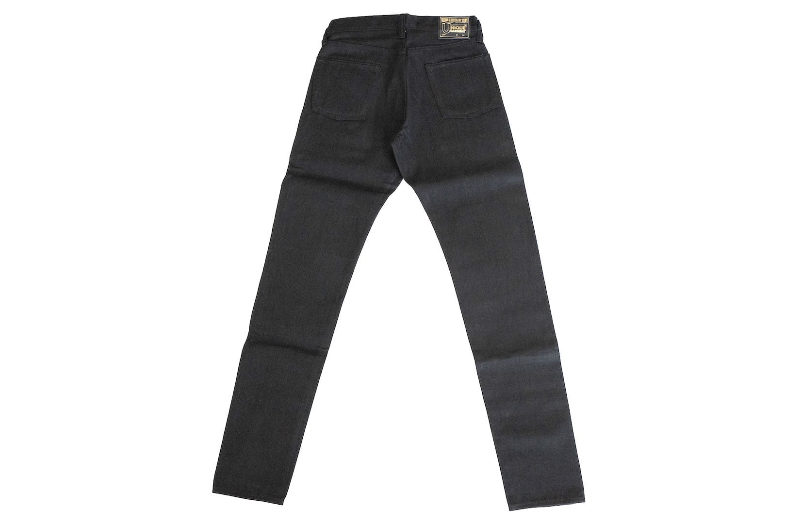 Unique Garment 1001BG 14oz 'Before Dawn' Black Denim (Gym Fit)