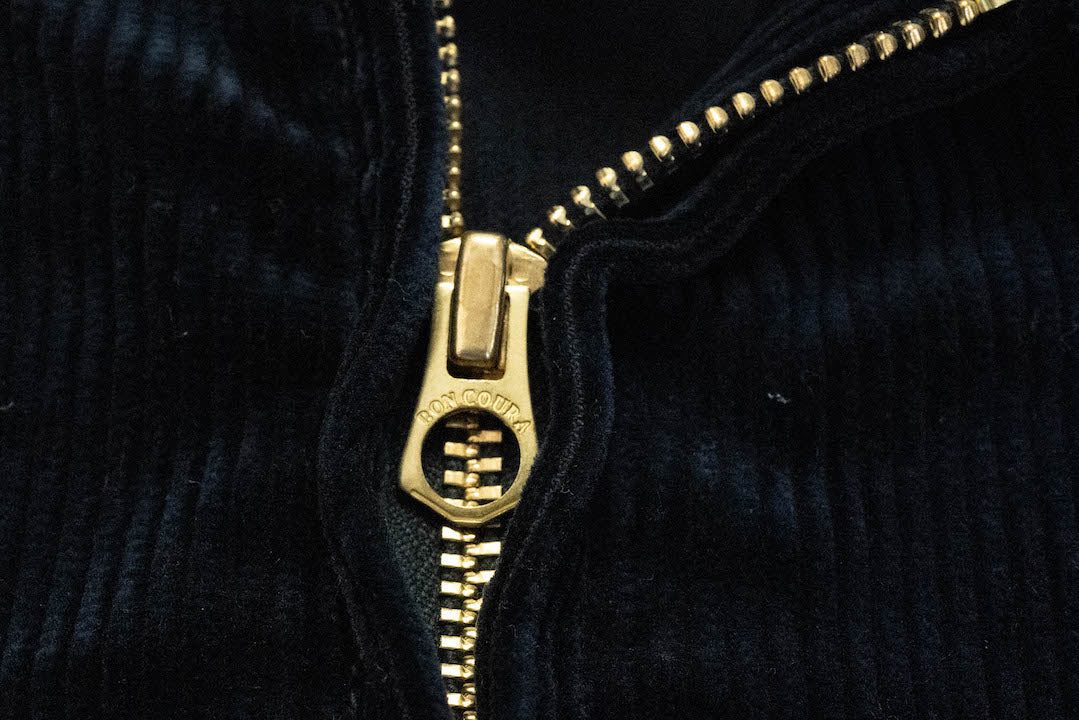 BONCOURA Heavyweight Corduroy "Dog Ear" Sport Jacket (Navy)